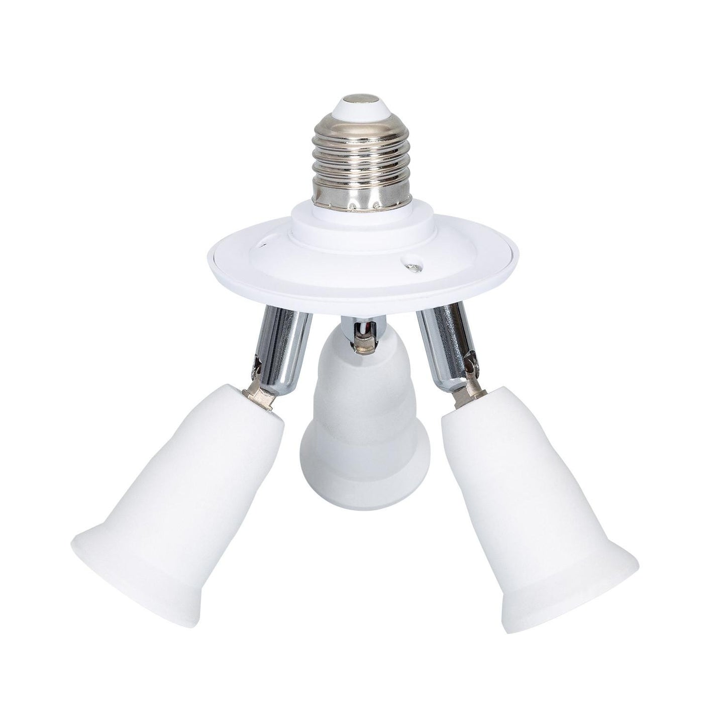 Adaptateur Triple Douille E27 pour Intérieur, 300W Max