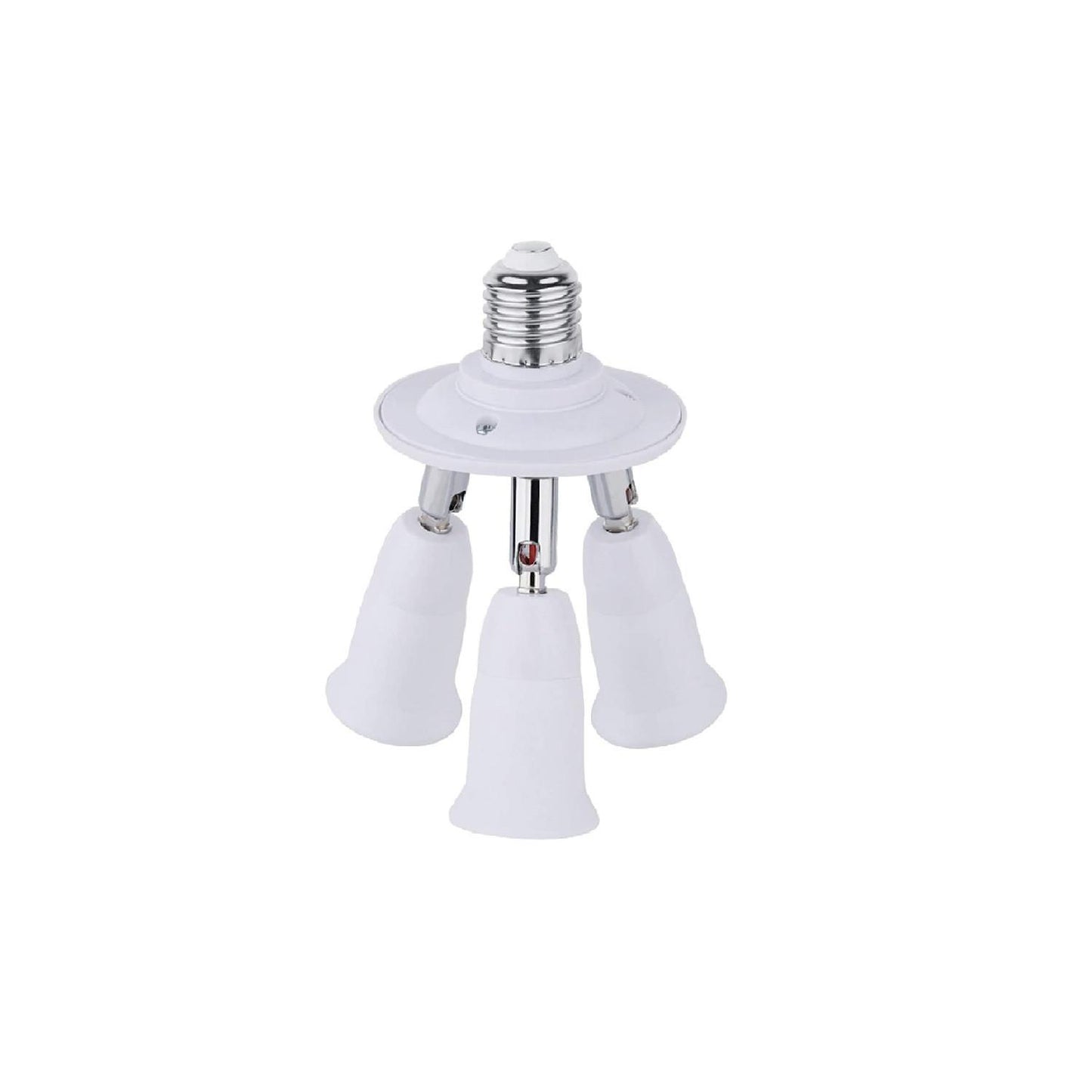 Adaptateur Triple Douille E27 pour Intérieur, 300W Max