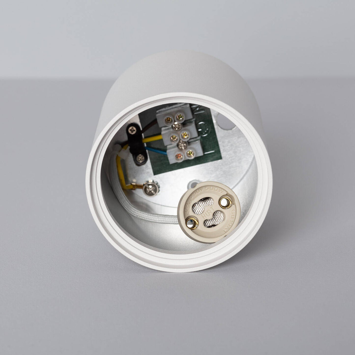 Plafonnier LED Aluminium Blanc 10W IP20
