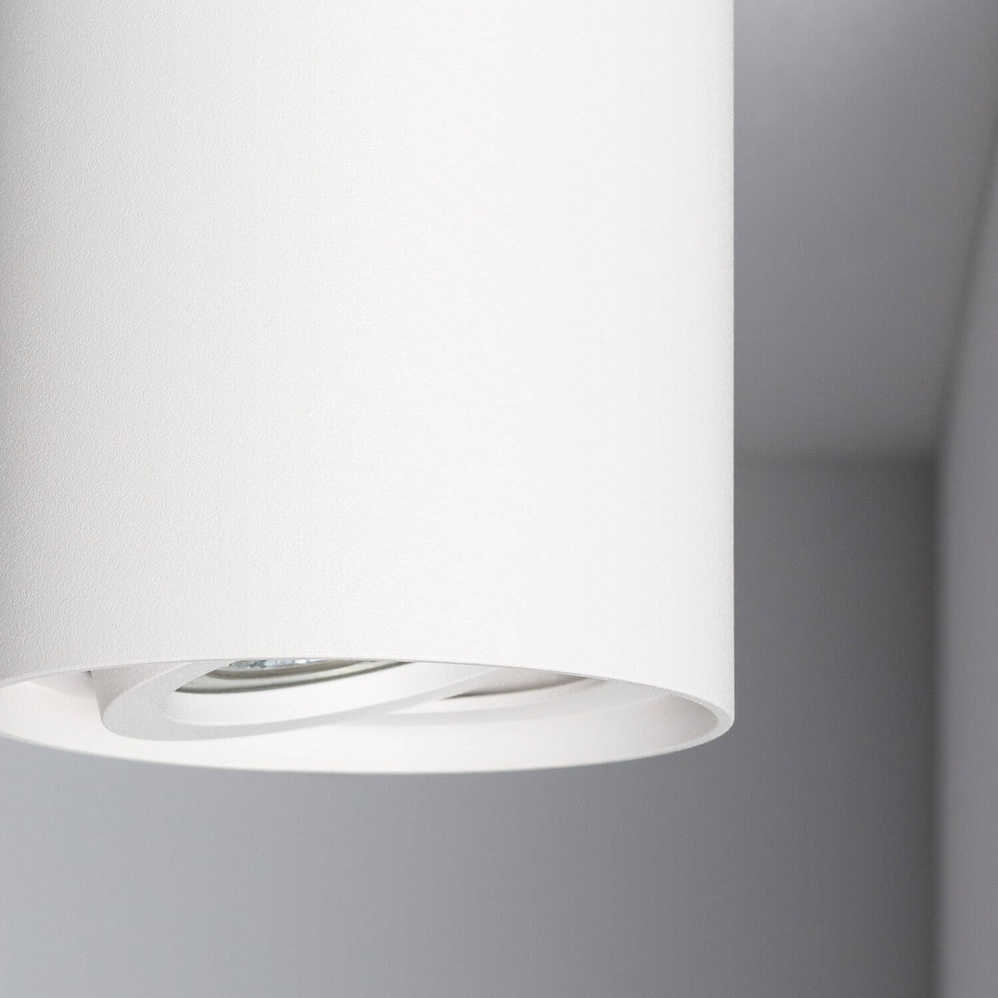 Plafonnier LED Aluminium Blanc 10W IP20