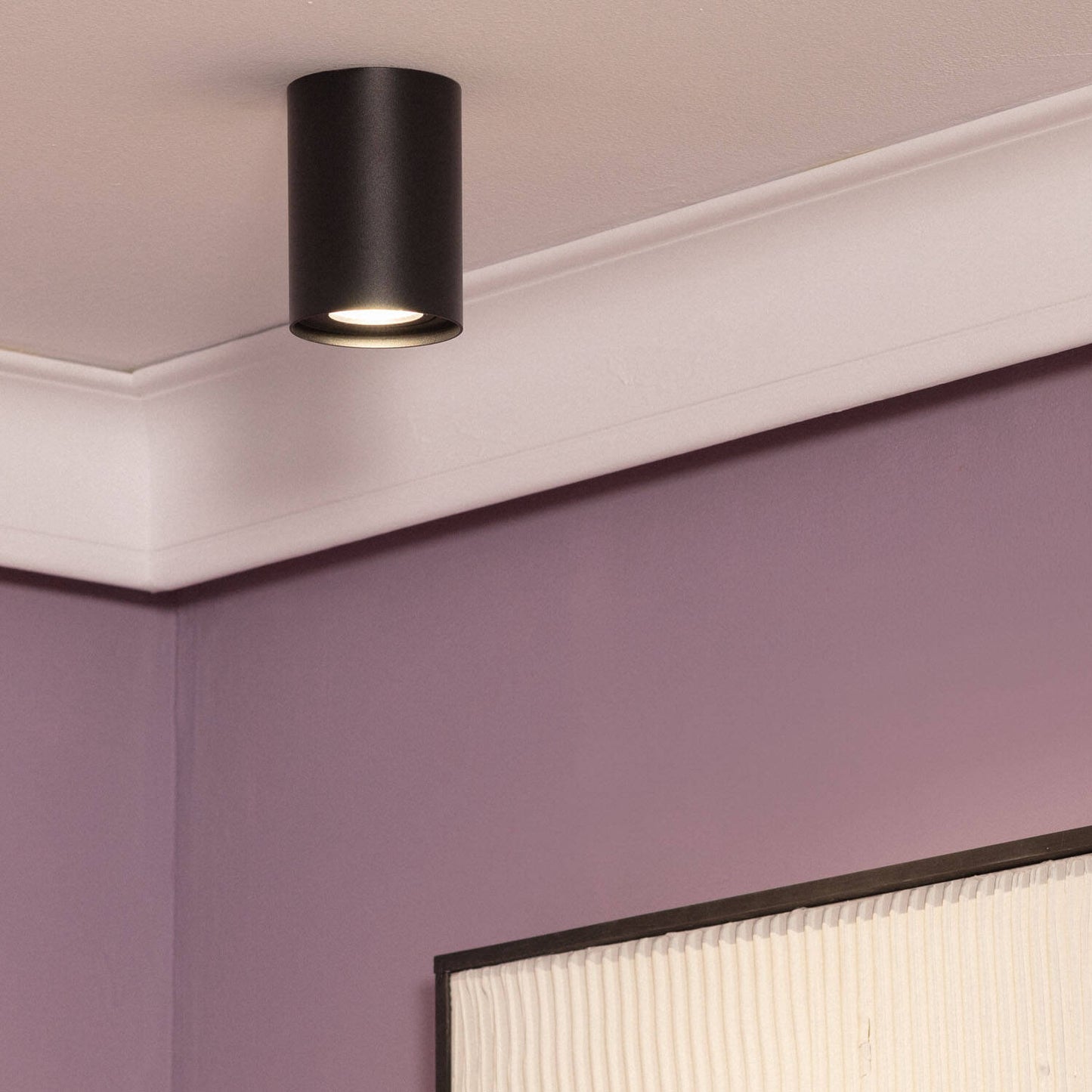 Plafonnier LED Noir Orientable 10W IP20 en Aluminium
