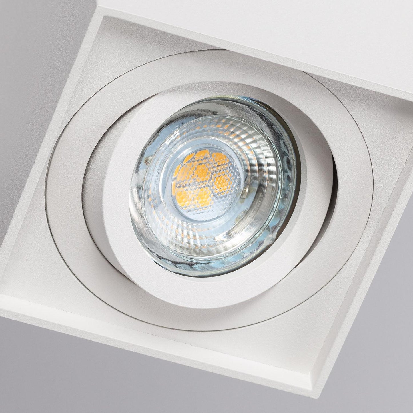 Plafonnier LED Aluminium Blanc 50W IP20