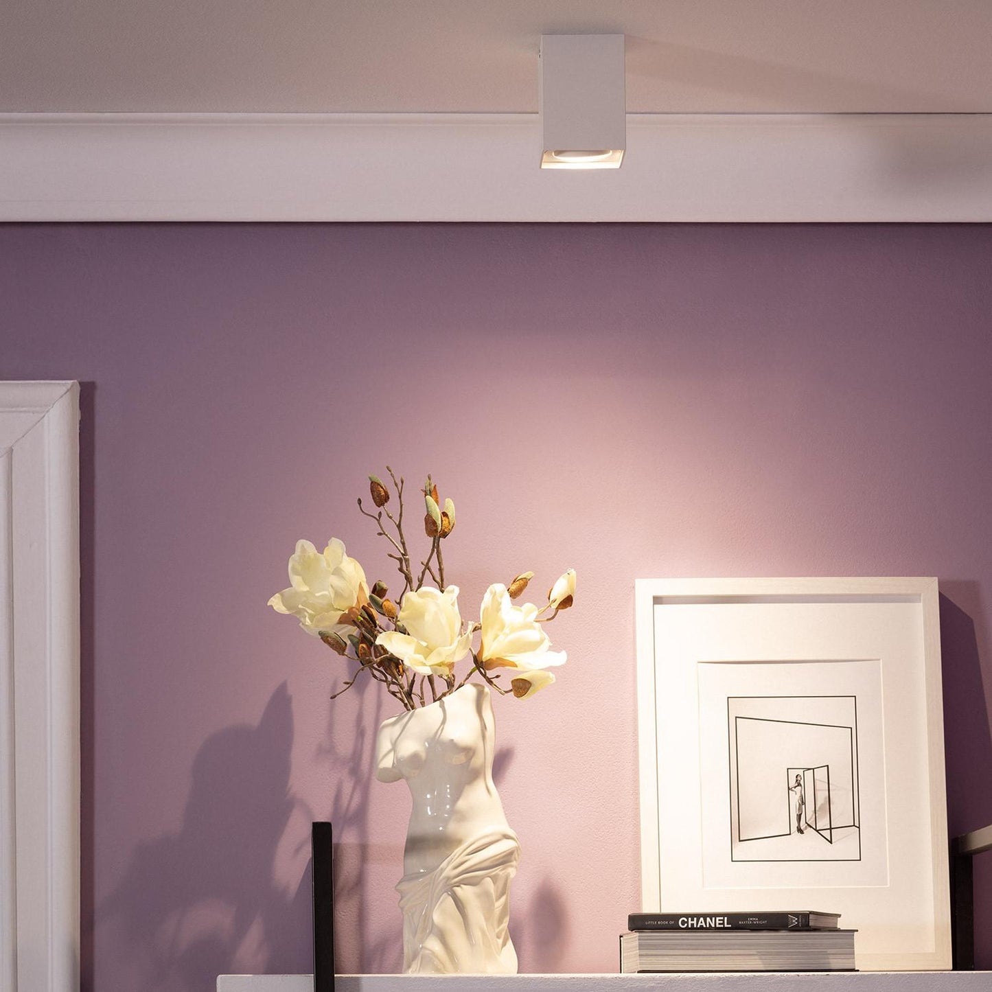 Plafonnier LED Aluminium Blanc 50W IP20