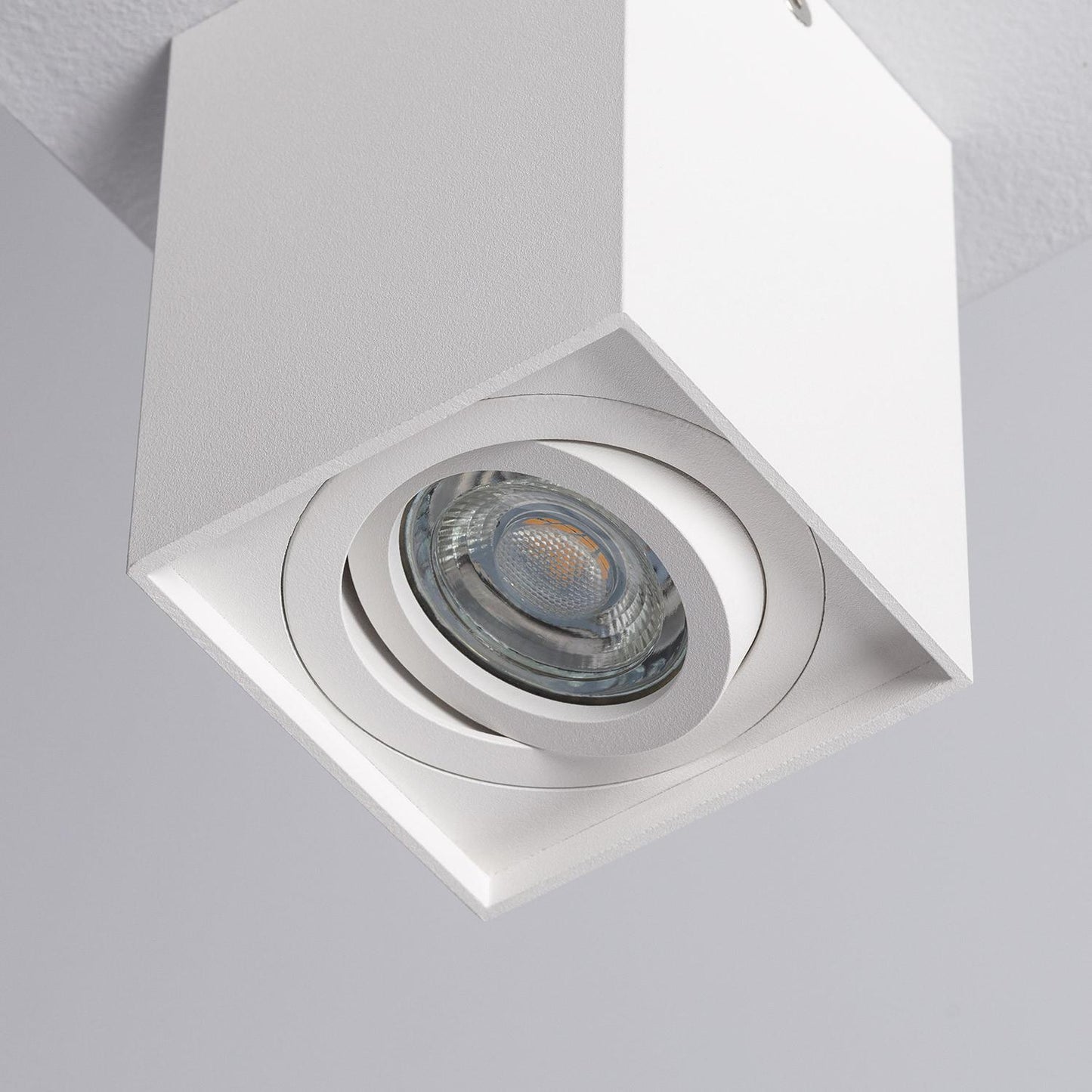 Plafonnier LED Aluminium Blanc 50W IP20
