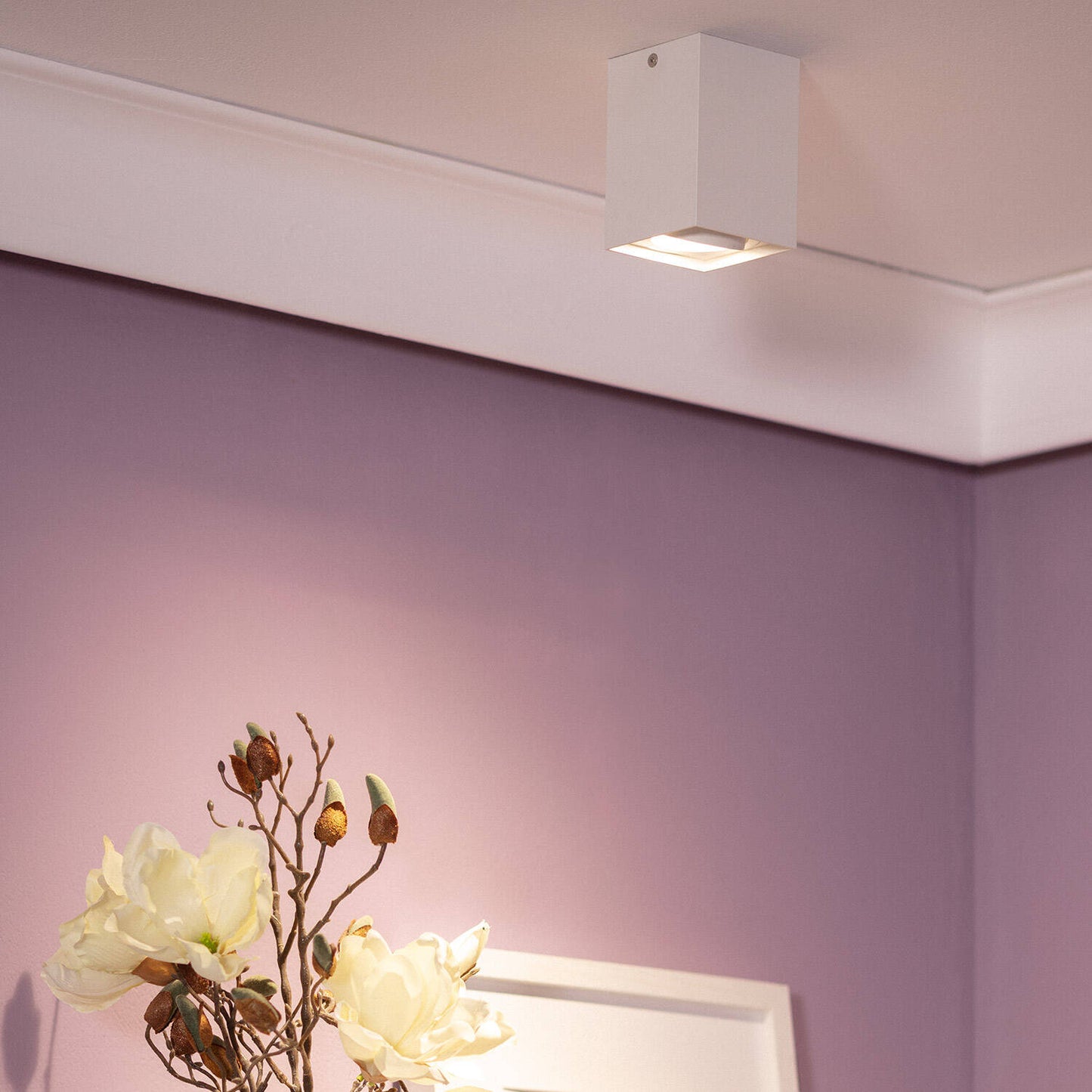 Plafonnier LED Aluminium Blanc 50W IP20