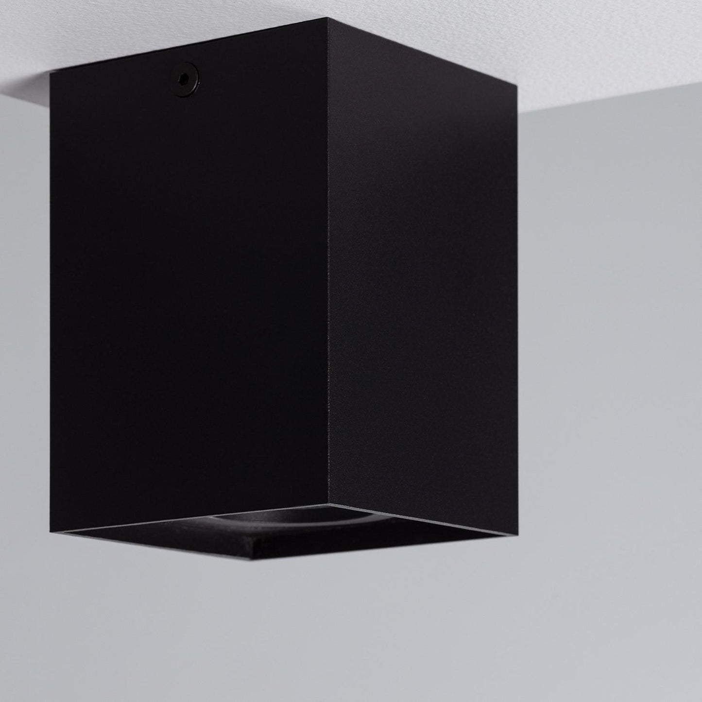 Plafonnier LED en Aluminium Noir 50W IP20
