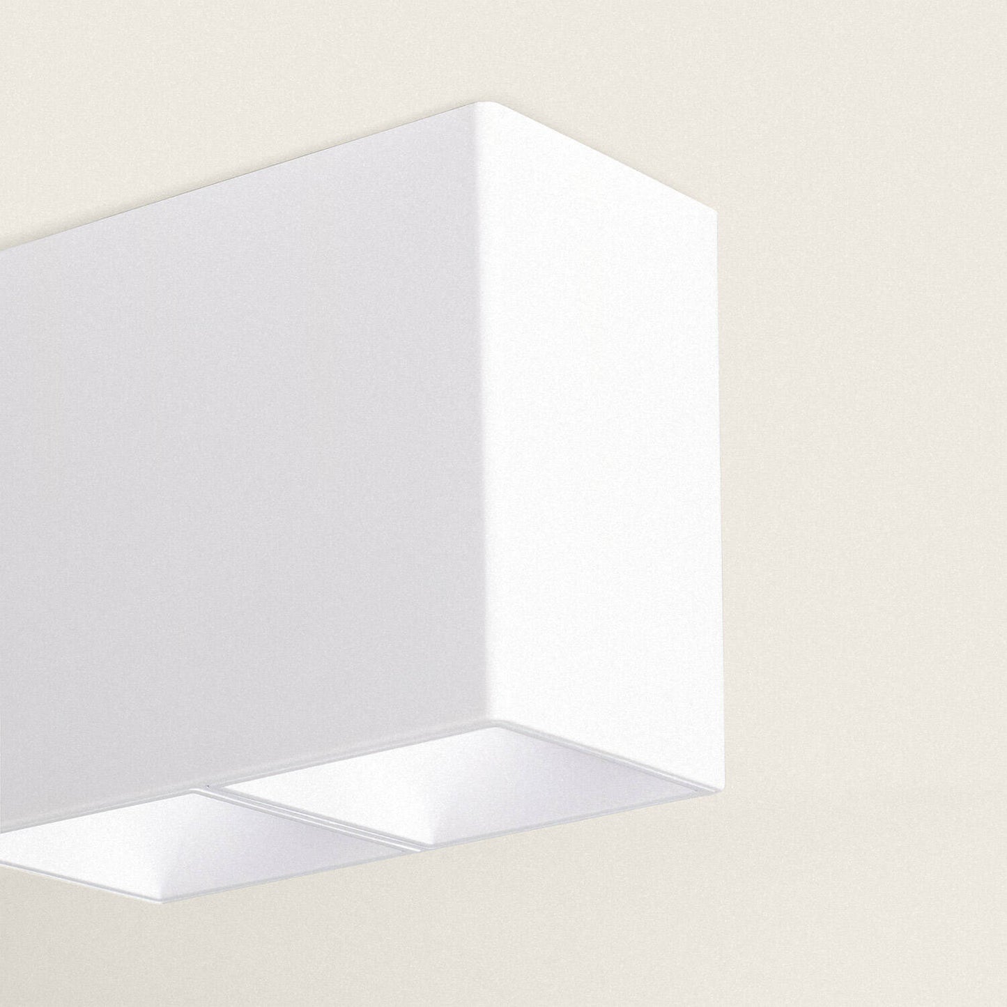 Plafonnier Carré Double GU10 220-240V IP20 pour Intérieur