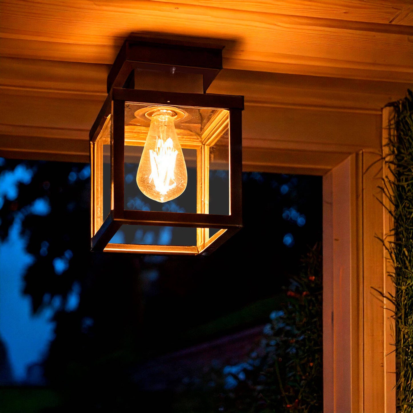 Plafonnier Extérieur IP44 en Acier 20W