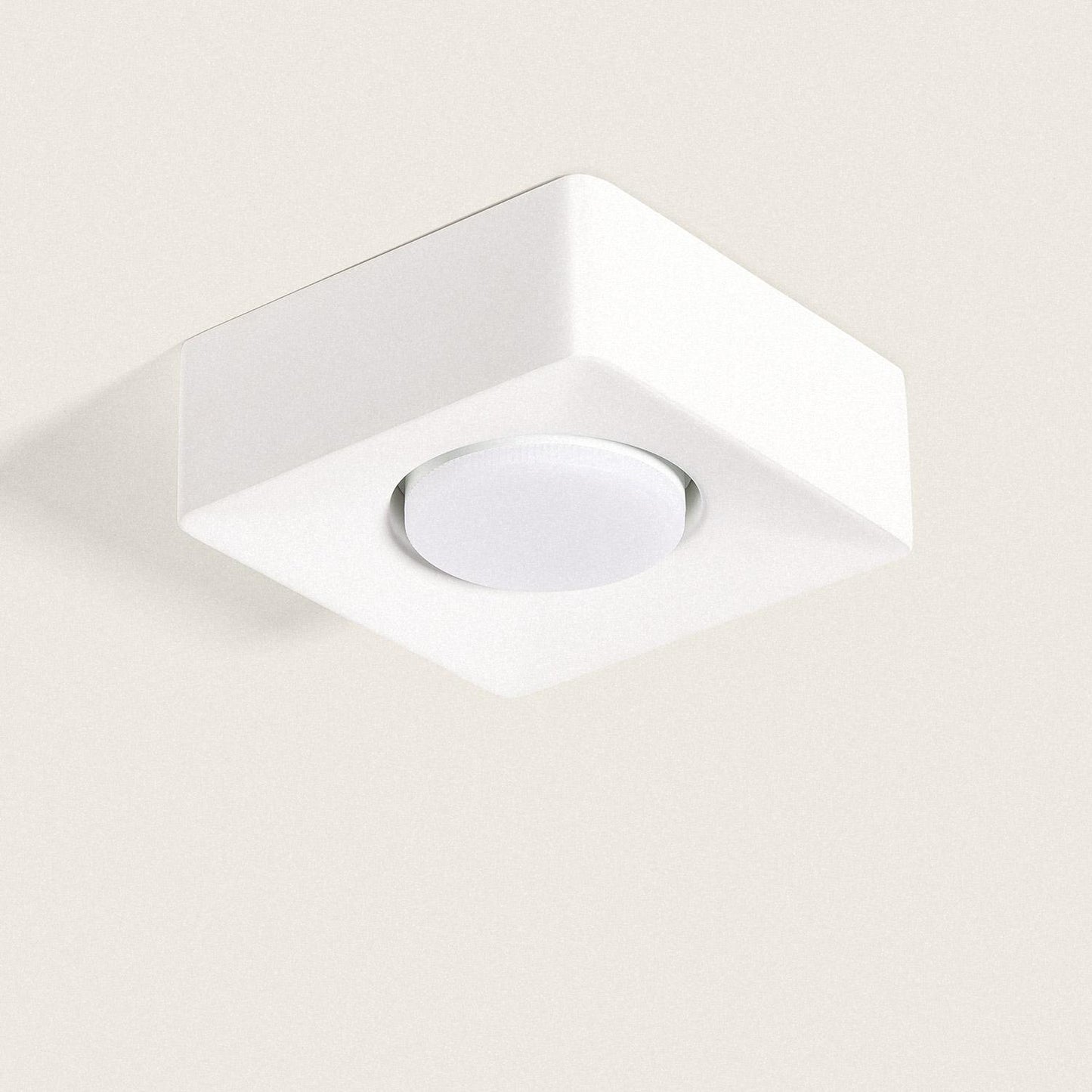 Plafonnier LED en Plâtre 1 Spot 9W IP20 Non Dimmable