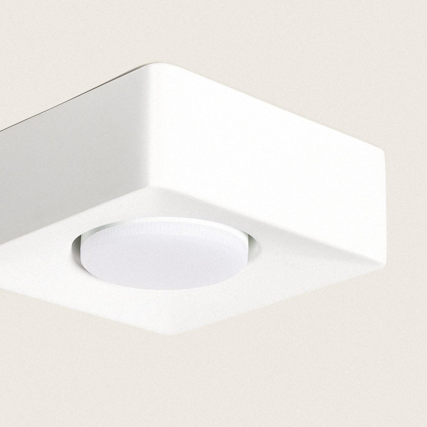 Plafonnier LED en Plâtre 1 Spot 9W IP20 Non Dimmable