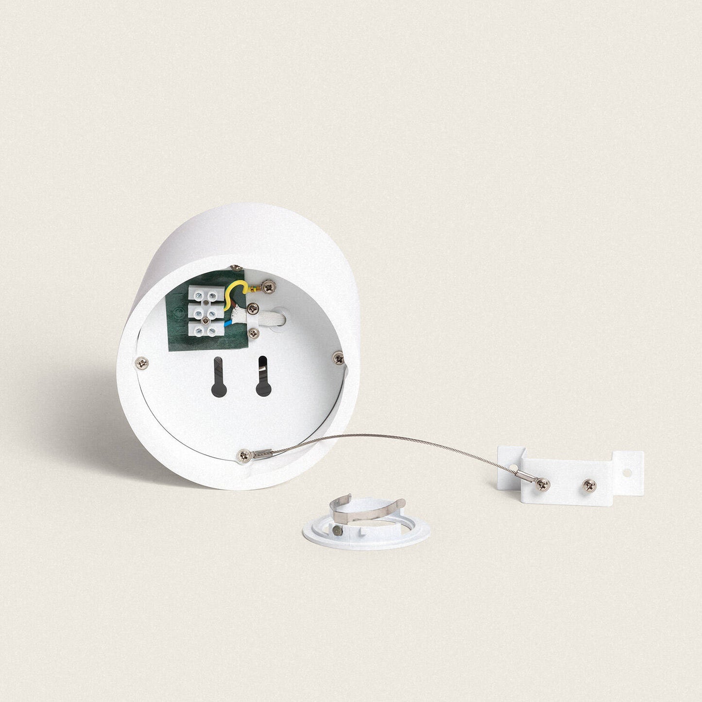 Plafonnier LED en Plâtre 10W IP20 pour Intérieur