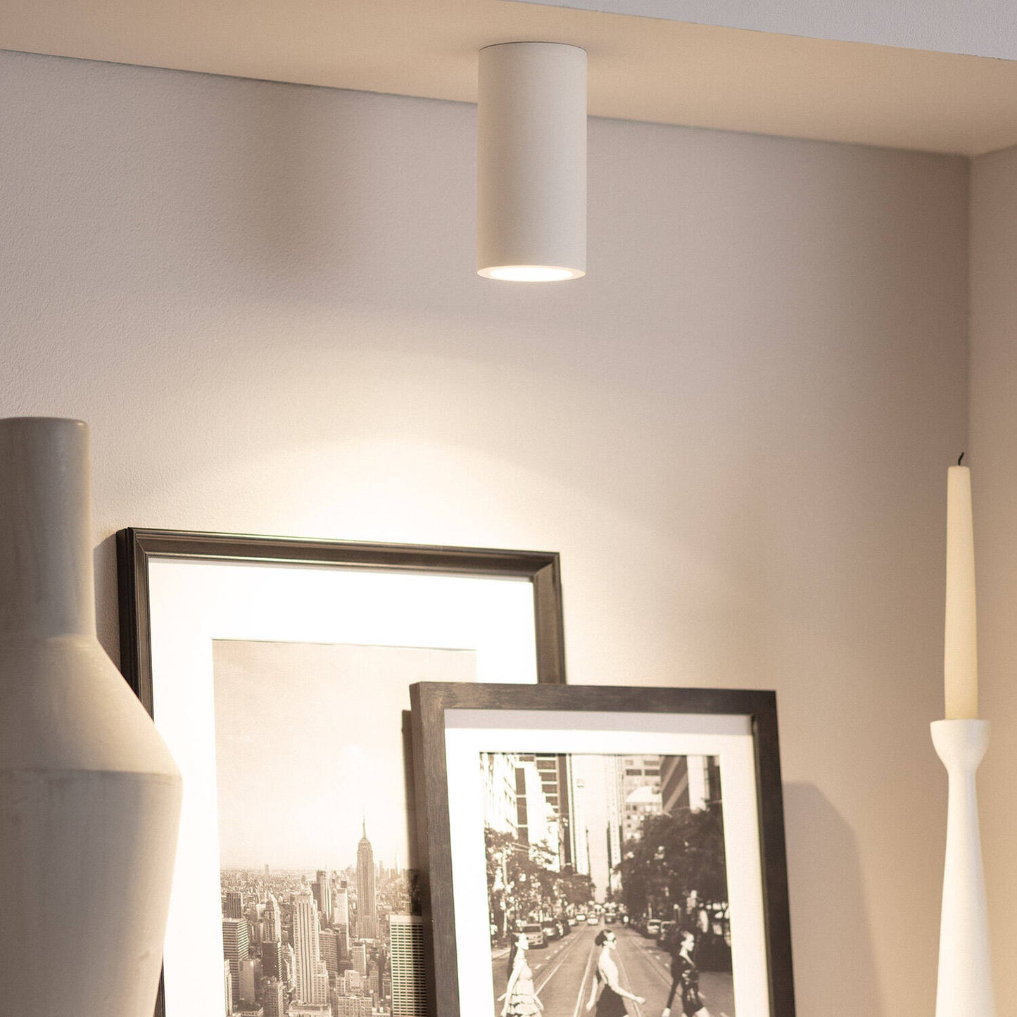 Plafonnier LED en Plâtre 25W IP20 pour Intérieur