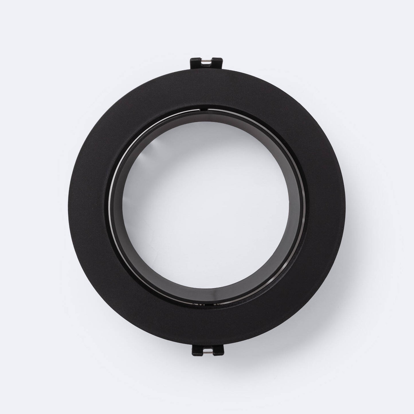Collerette Downlight Orientable AR111, Encastrable Ø135 mm, IP20, Noir