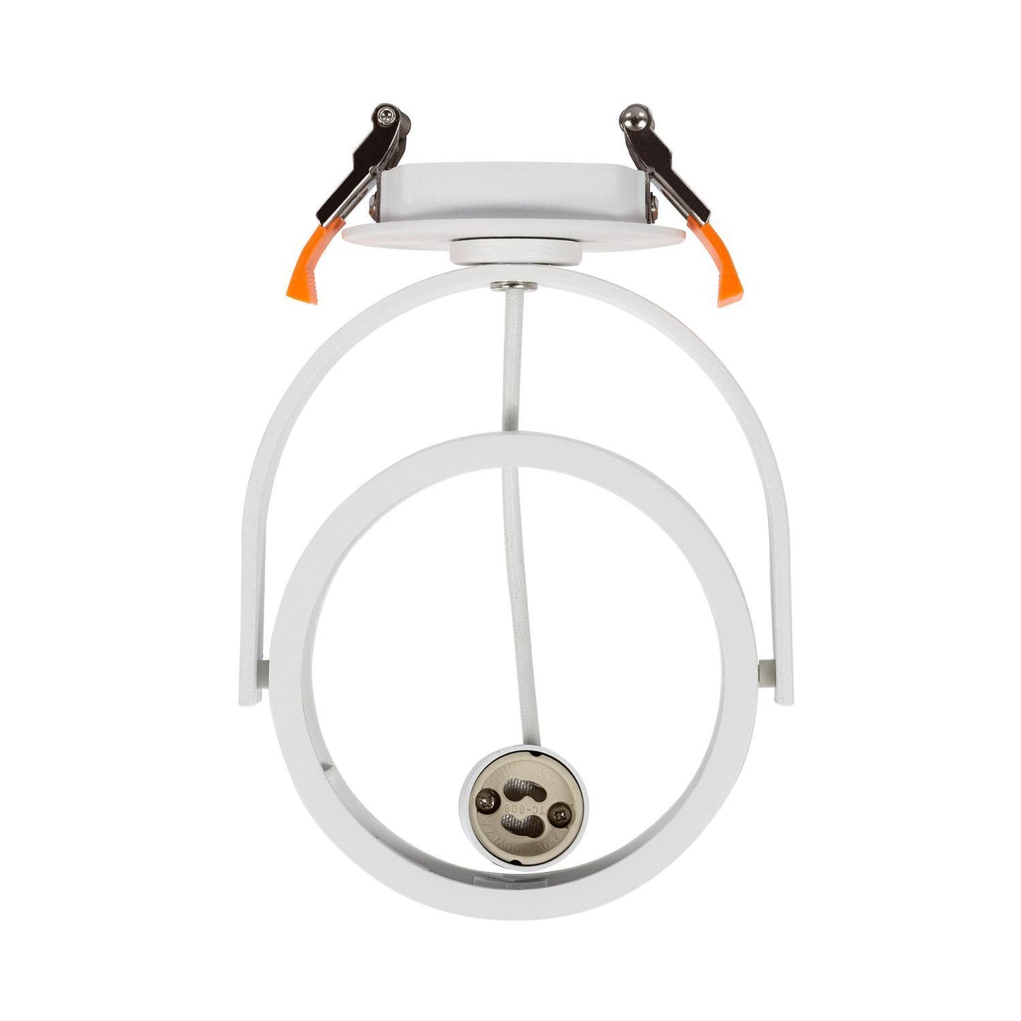 Collerette Downlight Ronde Orientable GU10 AR111 en Aluminium IP20