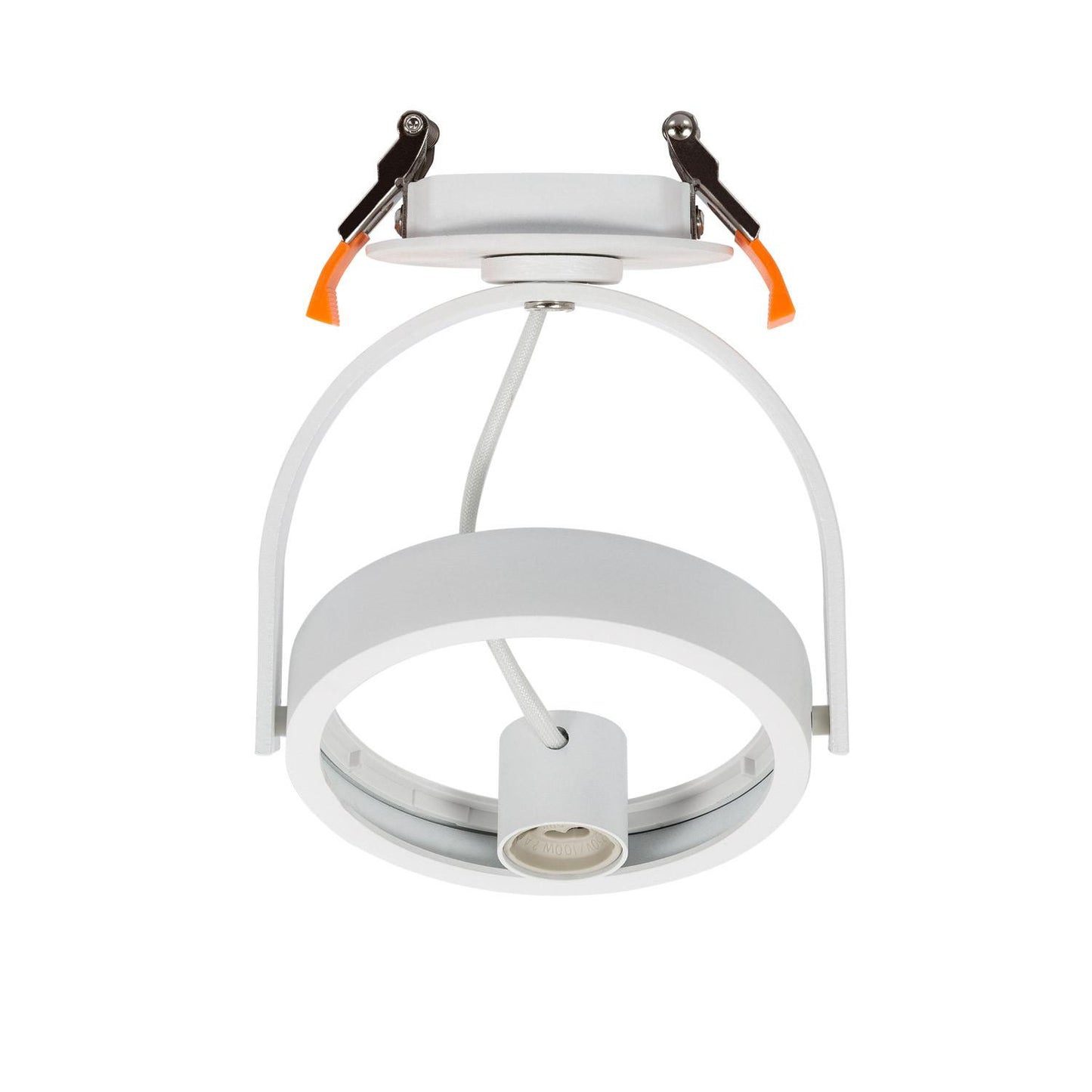 Collerette Downlight Ronde Orientable GU10 AR111 en Aluminium IP20