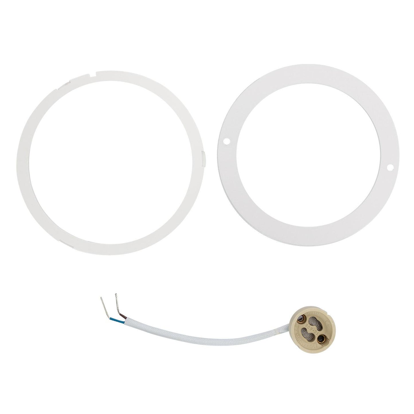 Collerette Downlight Ronde GU10 AR111 en Aluminium IP20