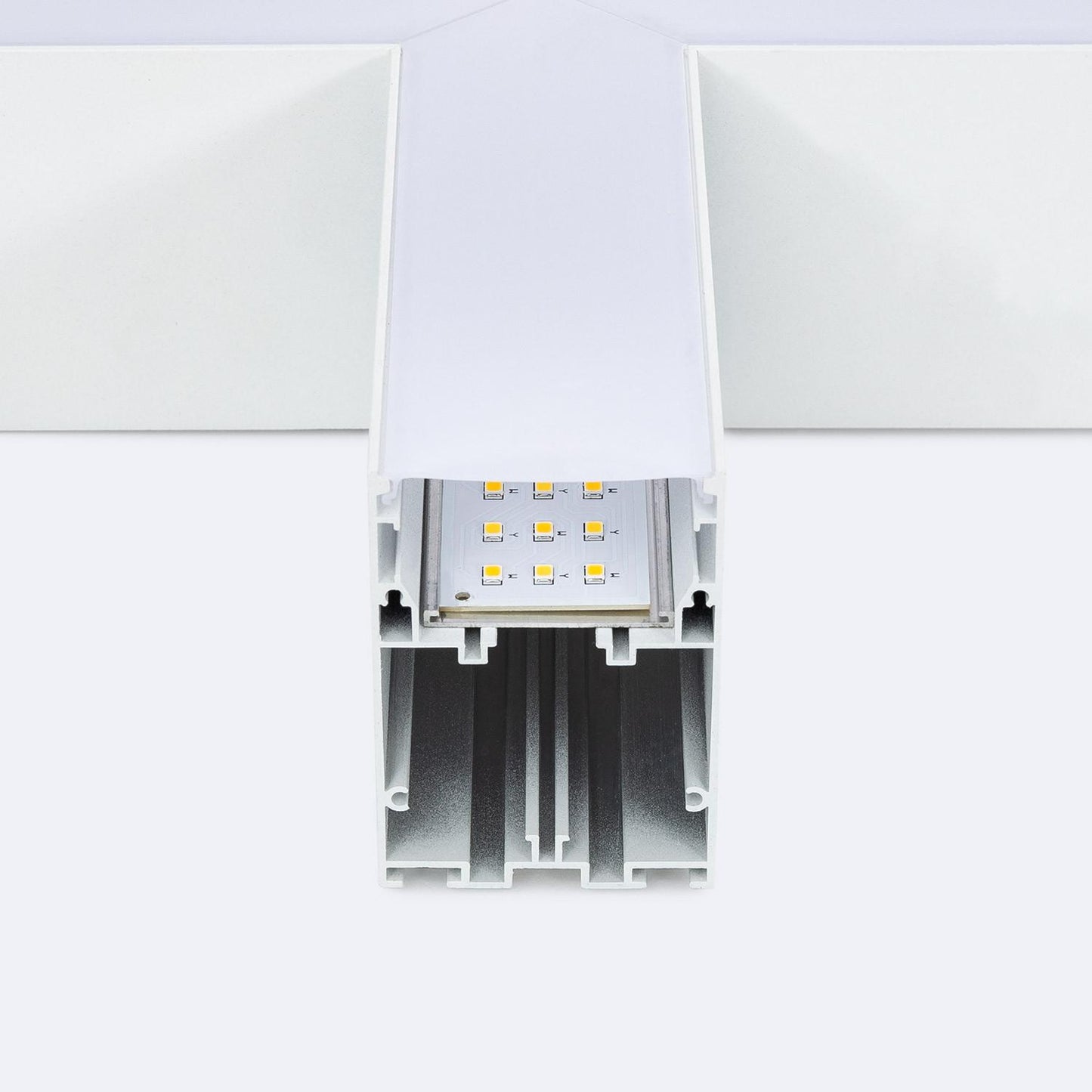 Jonction X pour Barre Linéaire LED 15W, IP20, 980lm, Installation en Saillie