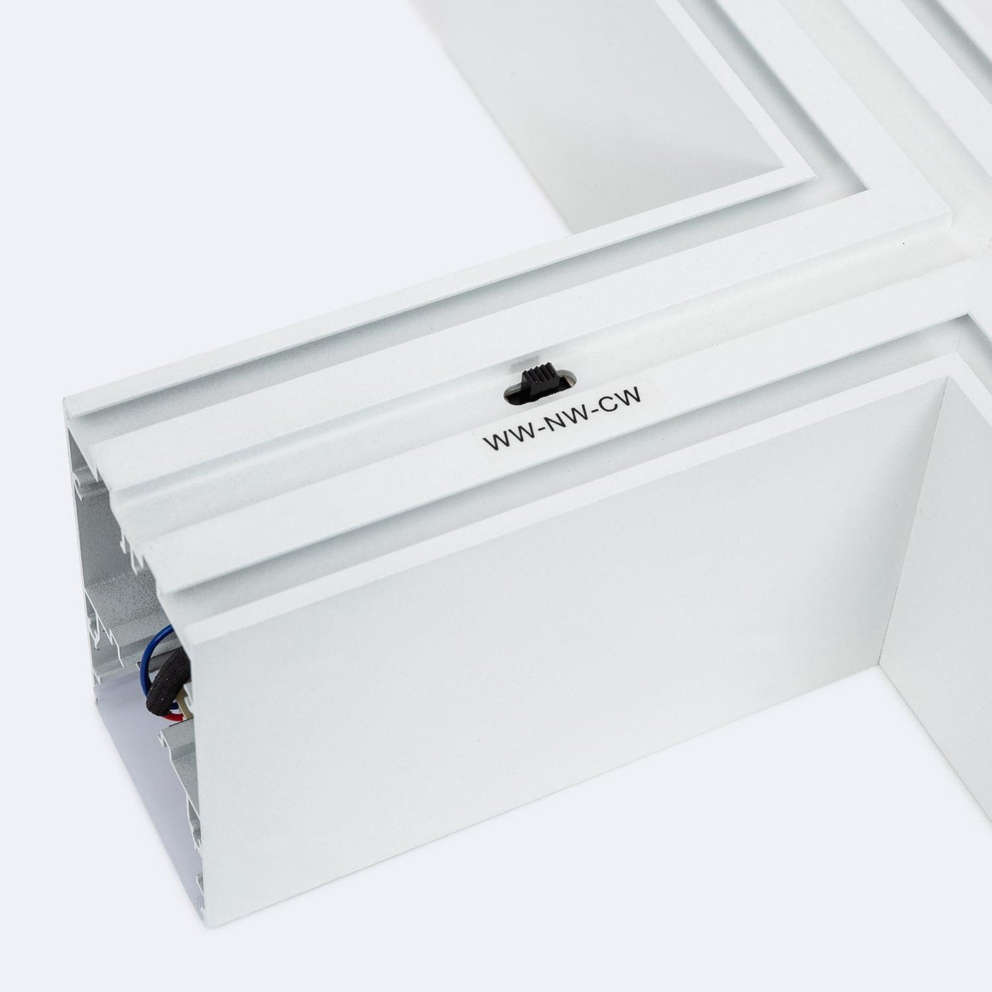 Jonction X pour Barre Linéaire LED 15W, IP20, 980lm, Installation en Saillie