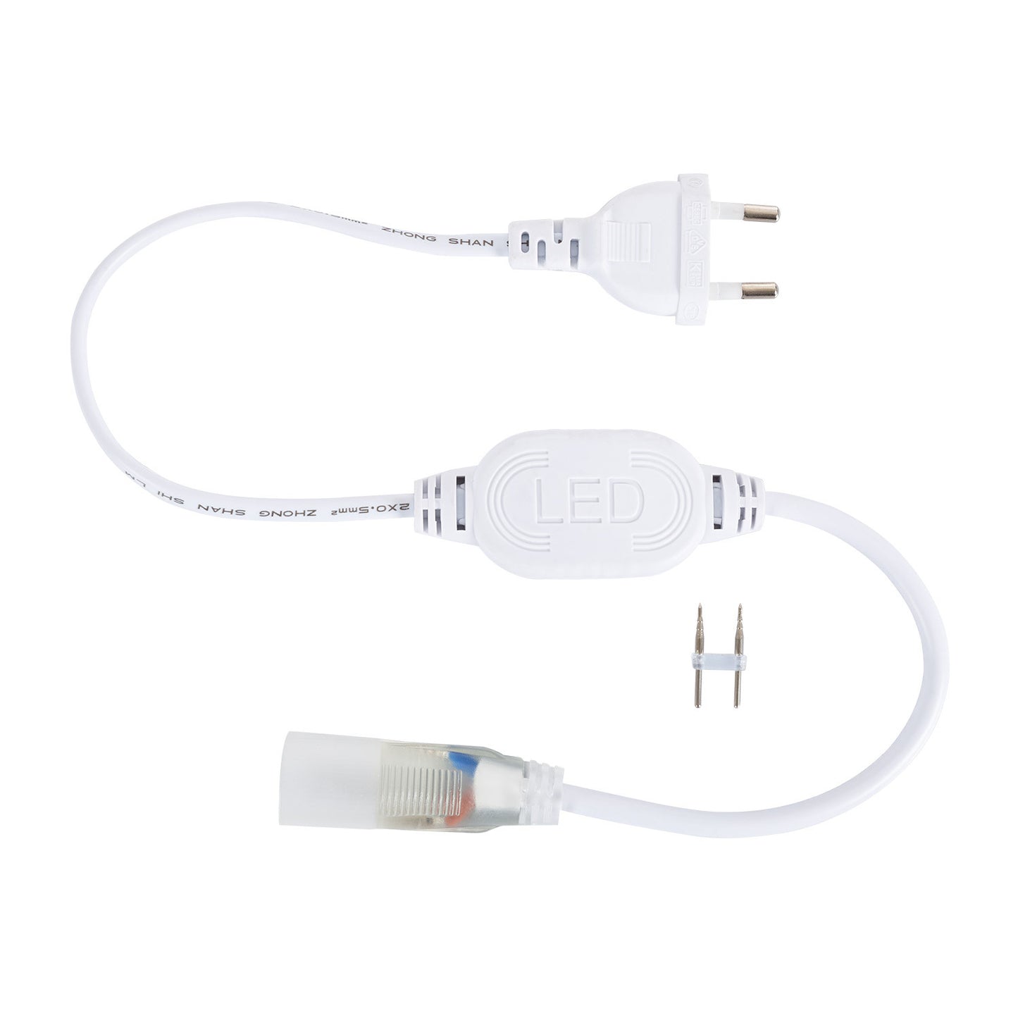 Néon LED Flexible Dimmable 7.5W/m, 50m, IP67, Jaune, Extérieur/Intérieur