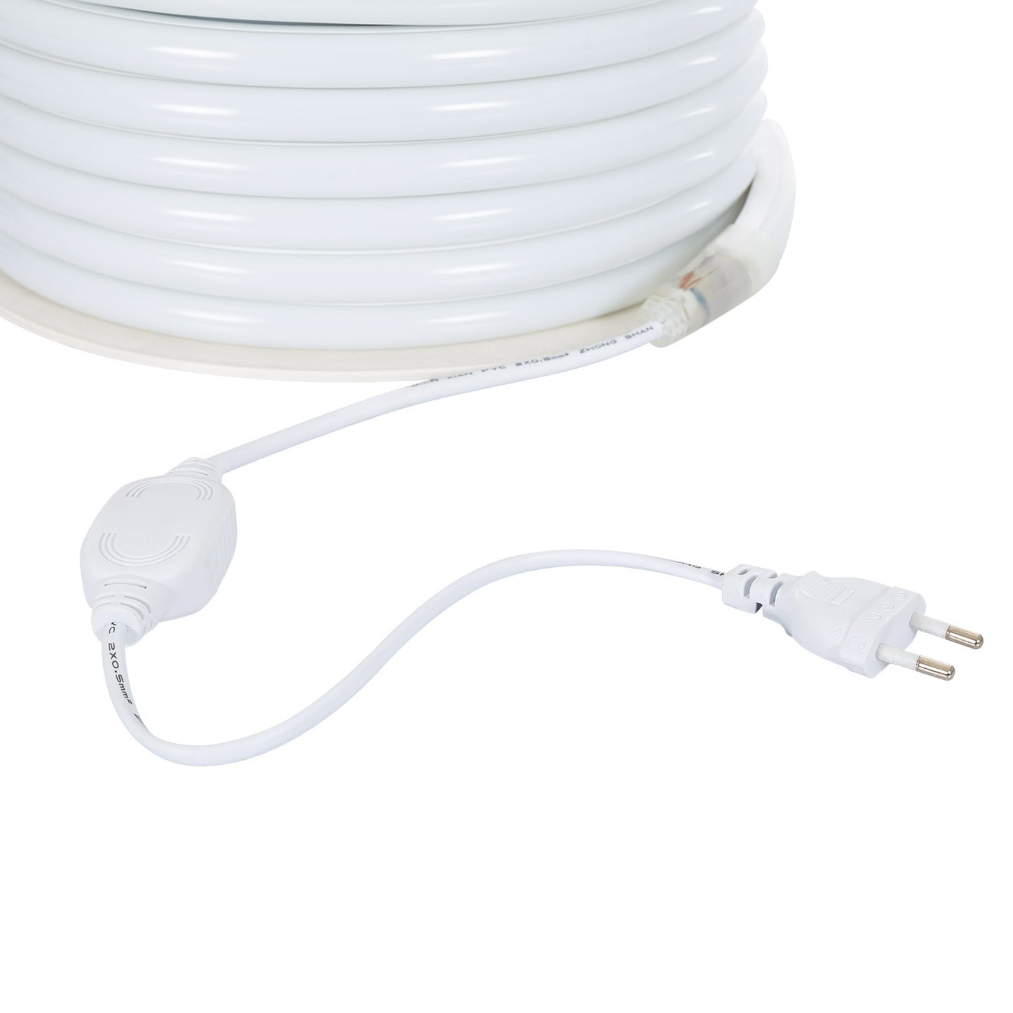 Néon LED Flexible Dimmable 7.5W/m, 50m, IP67, Jaune, Extérieur/Intérieur