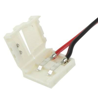 Connecteur Rapide Ruban LED 12/24V DC, Jack Femelle, IP20, Intérieur