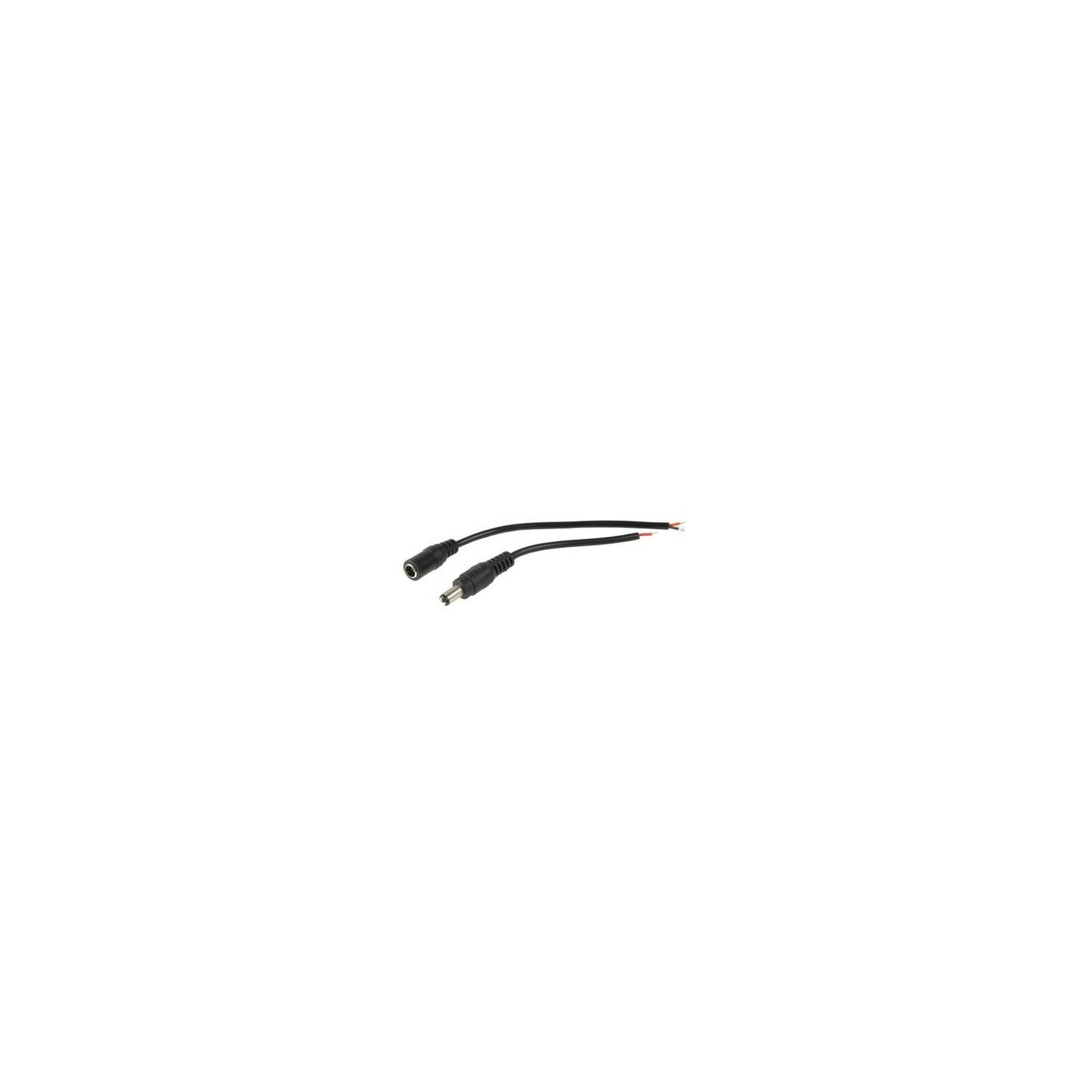 Câble de Connexion Jack Mâle/Femelle pour Ruban LED, IP20, Usage Intérieur