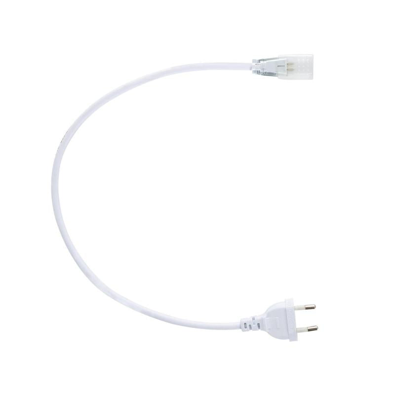 Câble d'Alimentation Ruban LED 220V AC IP65 12mm pour Intérieur et Extérieur