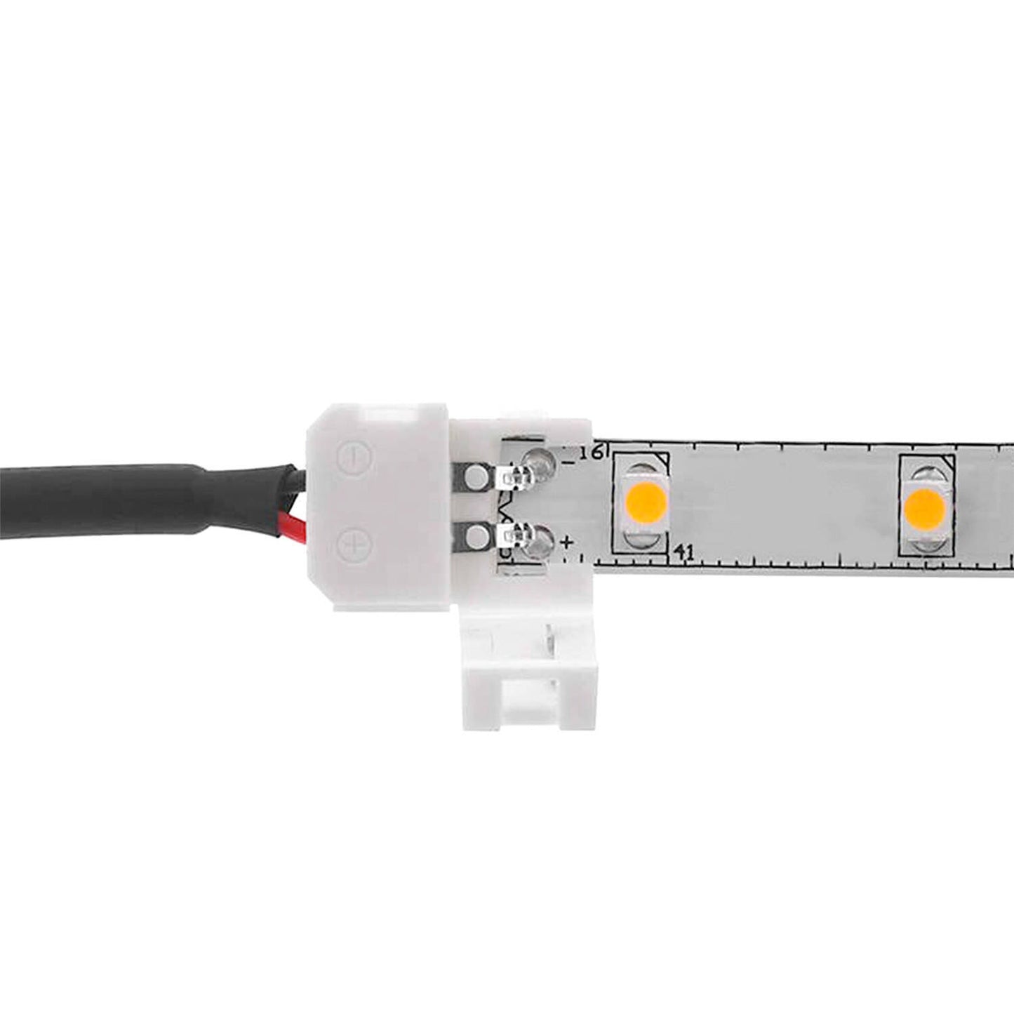 Connecteur Rapide pour Ruban LED 12/24V, 10mm, Monochrome, IP20