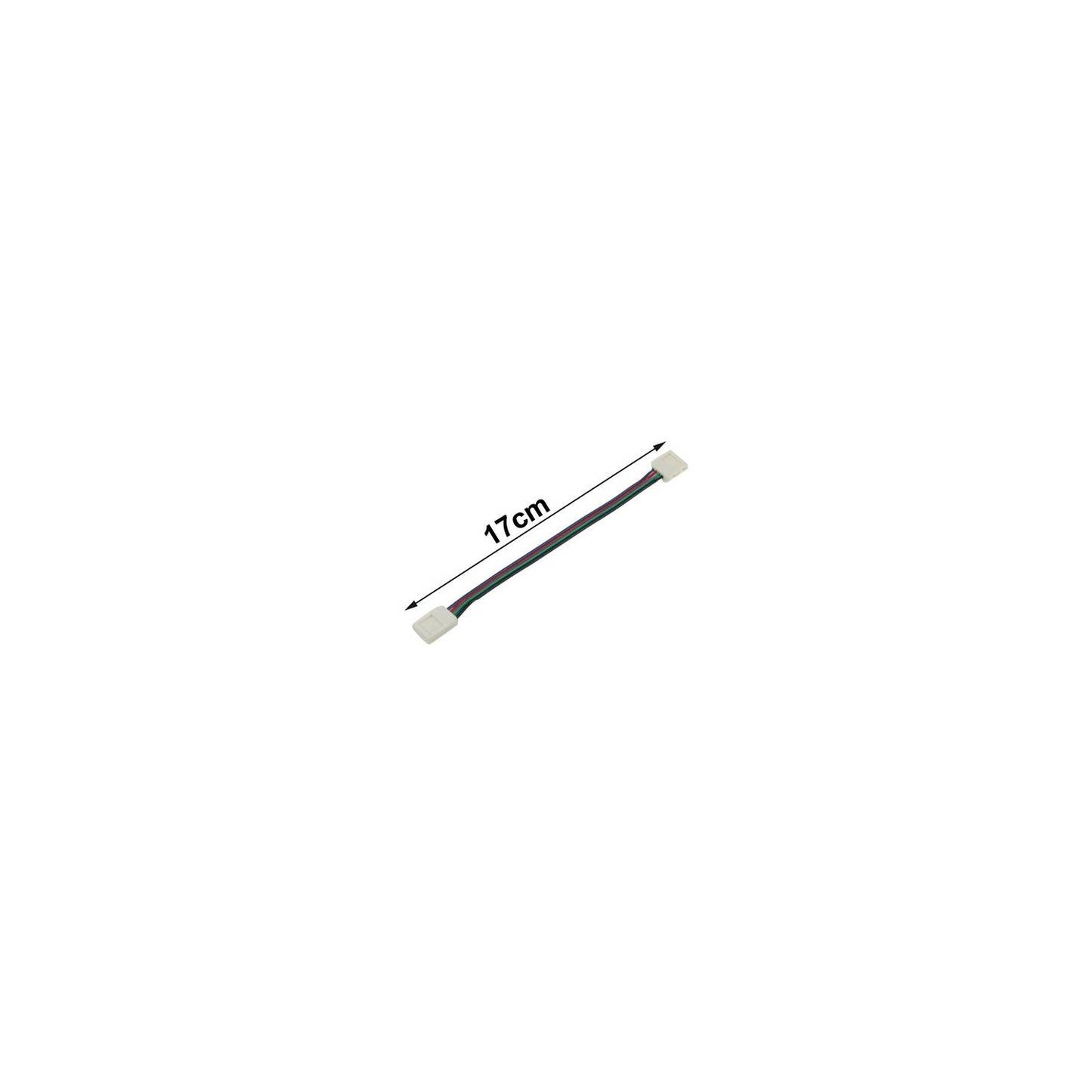 Connecteur Rapide Ruban LED 12/24V DC RGB 10mm IP20