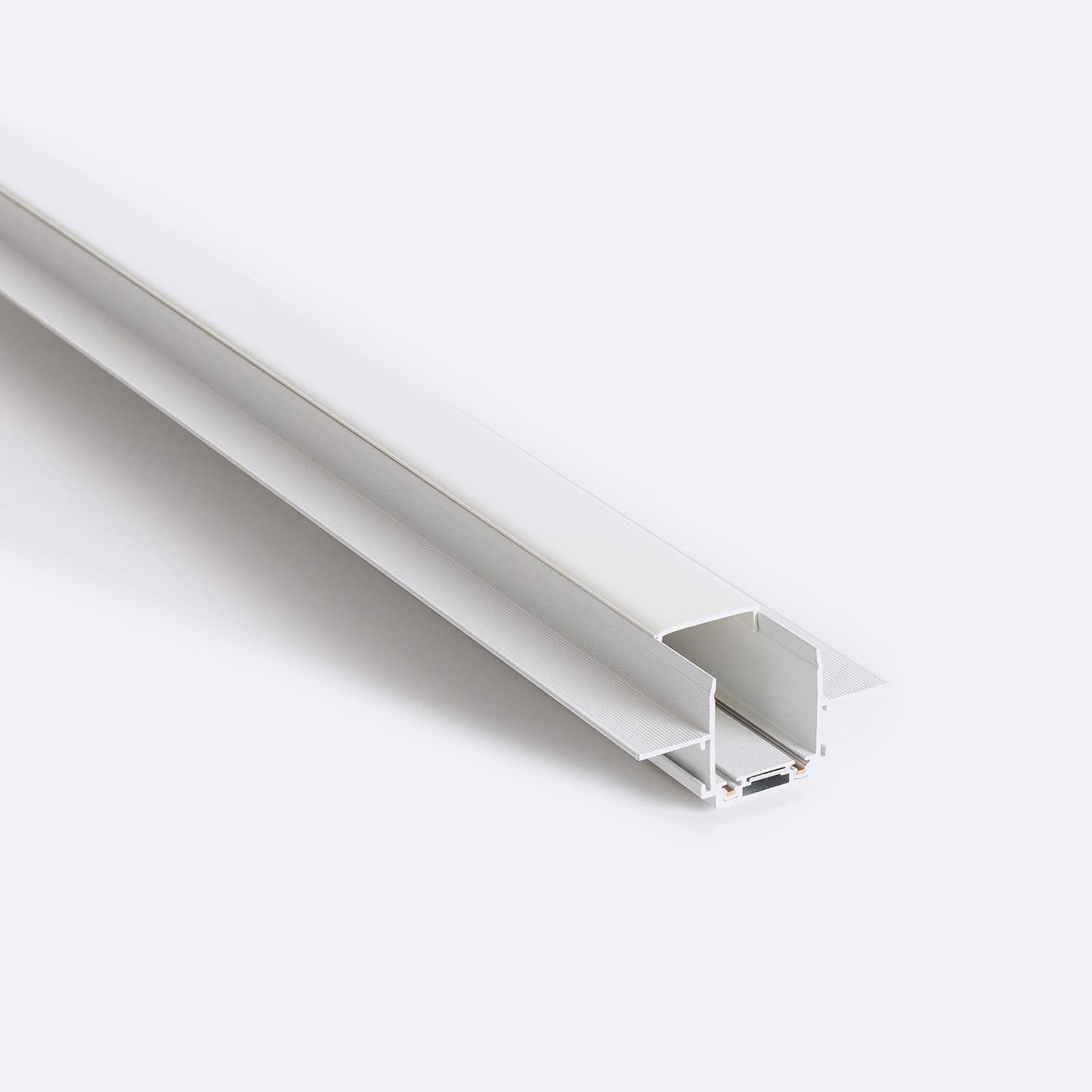 Rail Magnétique Encastrable 48V 1m Extra-Plat IP20