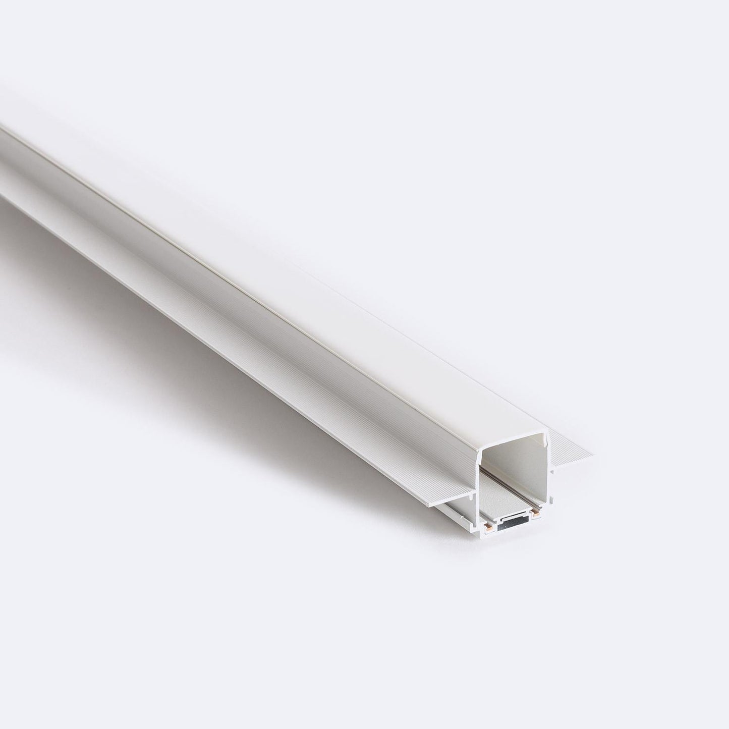 Rail Magnétique Encastrable 48V 1m Extra-Plat IP20