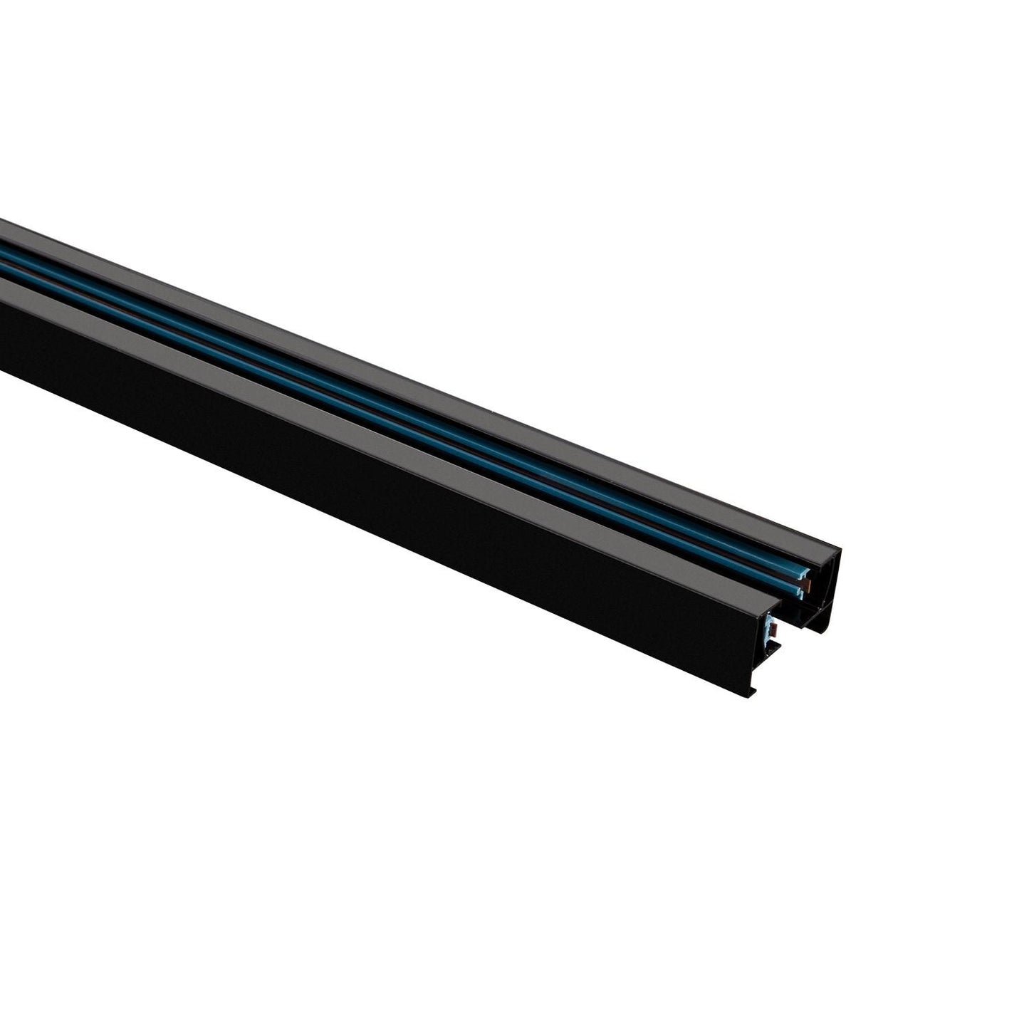 Rail Monophasé UltraPower 2m, 250W, IP20, Installation en Saillie, Noir