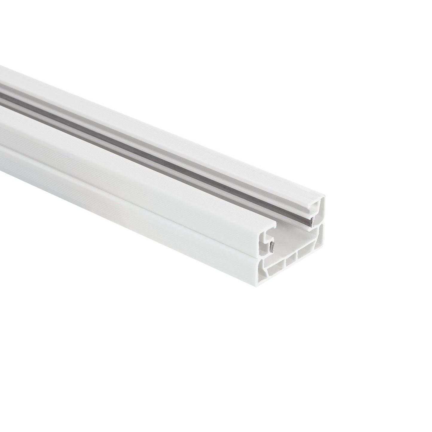 Rail Monophasé 2 Mètres pour Spots LED, IP20, 250W, Installation en Saillie