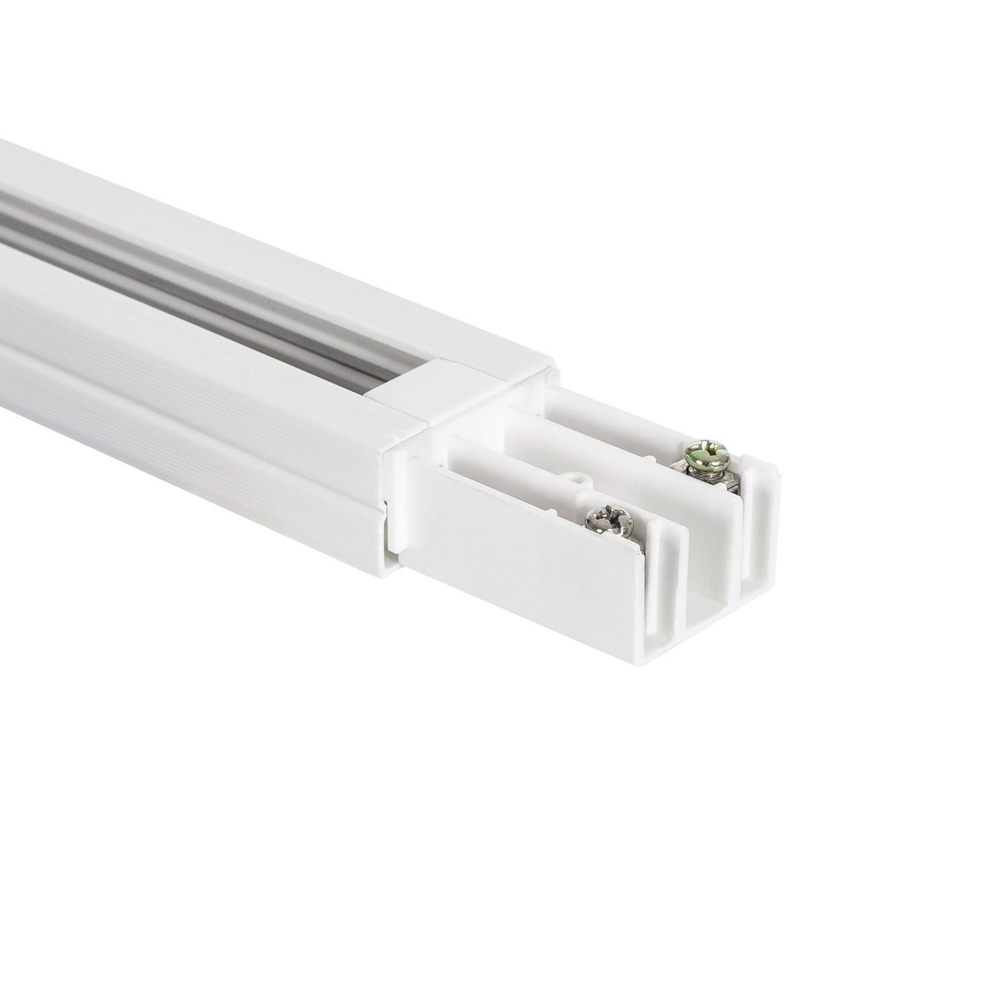 Rail Monophasé 2 Mètres pour Spots LED, IP20, 250W, Installation en Saillie