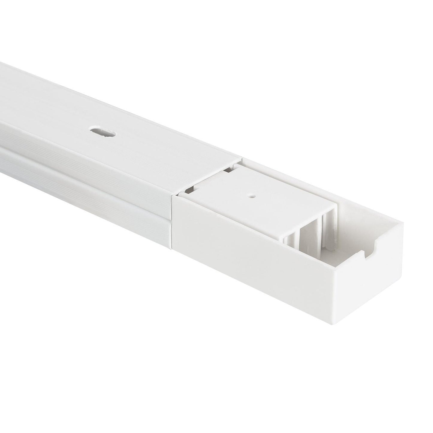 Rail Monophasé 2 Mètres pour Spots LED, IP20, 250W, Installation en Saillie