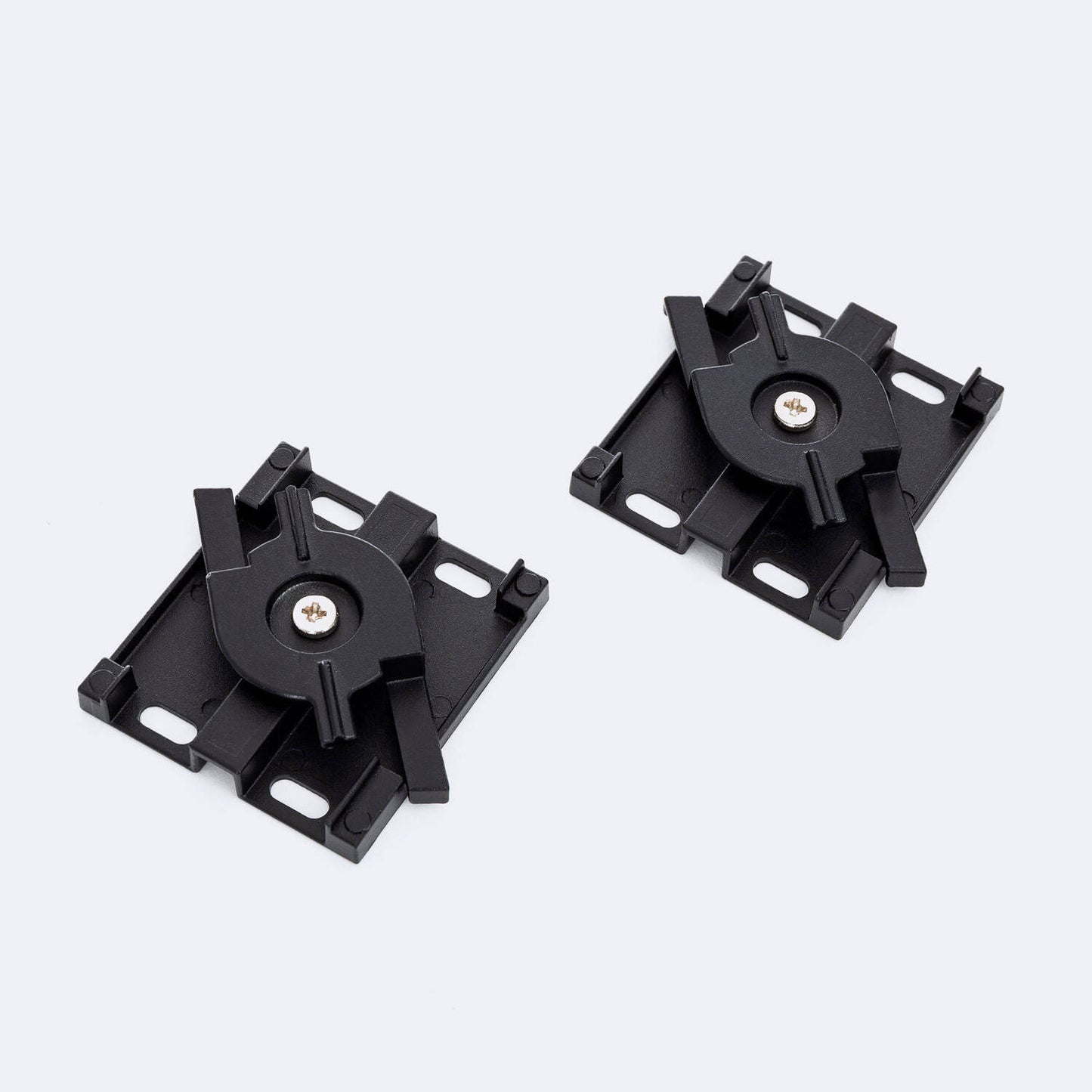 Clip de Montage en Saillie pour Barre Linéaire LED, Aluminium Noir