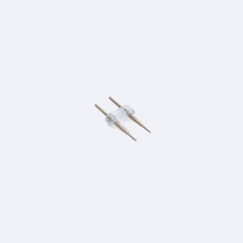 Connecteur 2 pins pour Ruban Néon LED 220V, IP20, Usage Intérieur