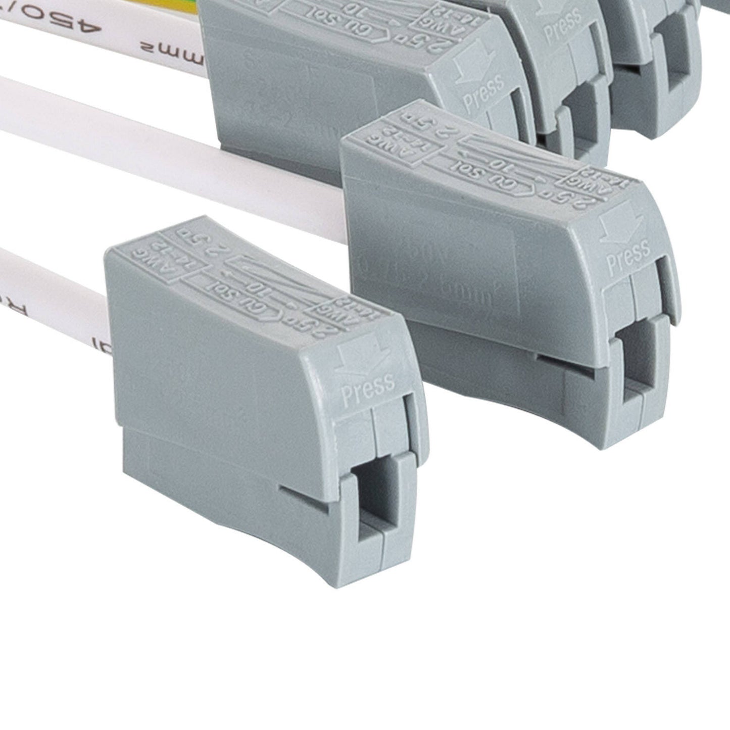 Connecteur Secteur pour Module Linéaire LED Trunking Retrofit, Blanc, CE