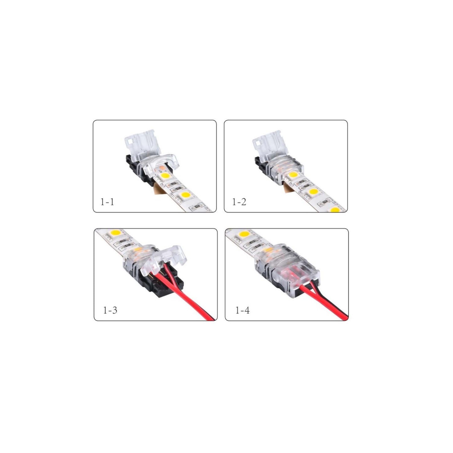 Connecteur Hippo pour Ruban LED 5mm Intérieur IP20