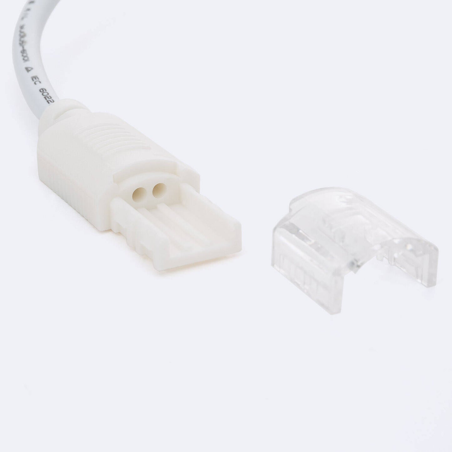 Connecteur Double pour Ruban LED 220V AC, 12mm, IP65, Usage Intérieur