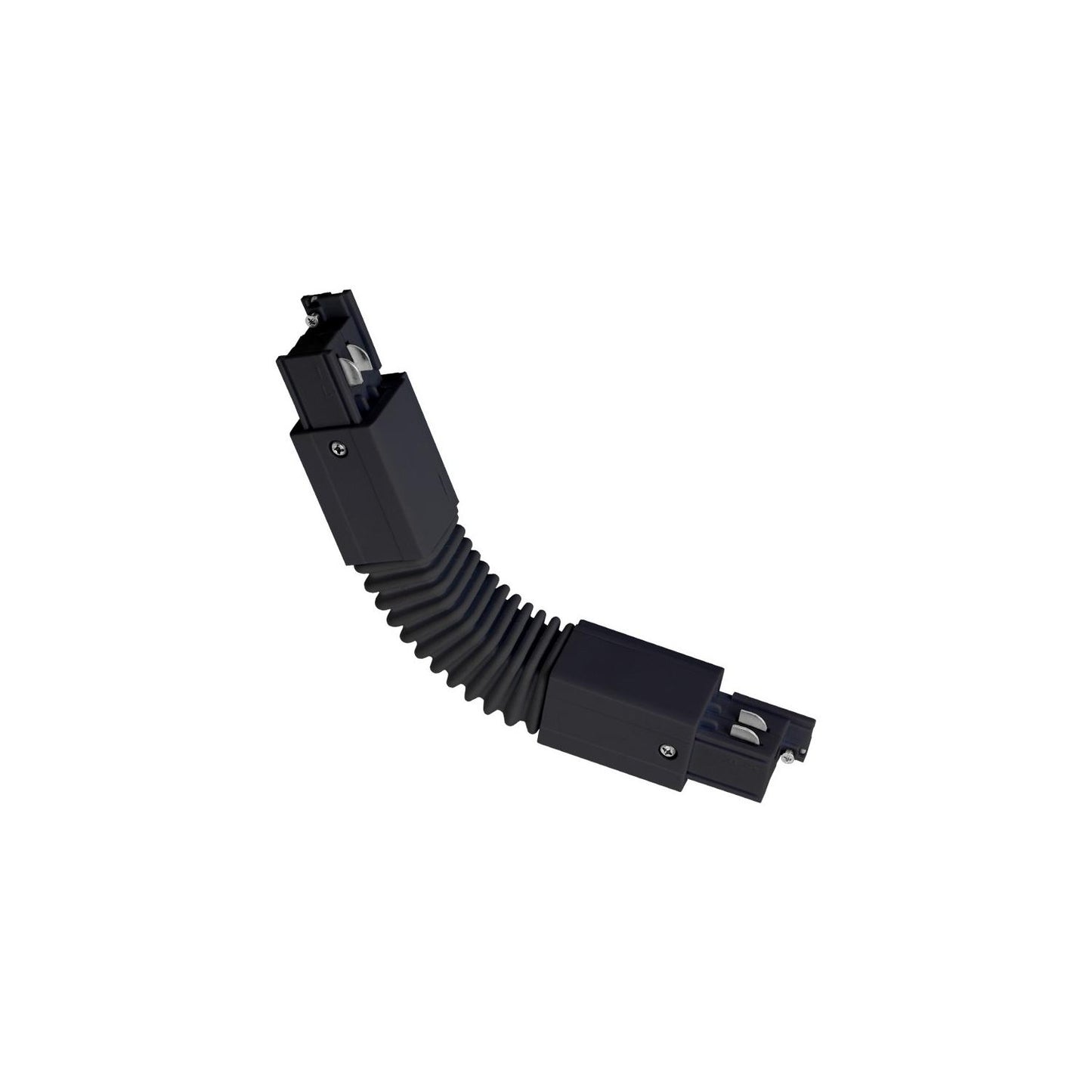 Connecteur Flexible pour Rail Triphasé, Noir, Certifié CE/RoHS