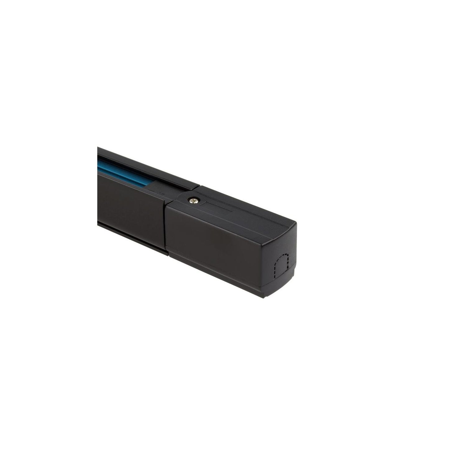Connecteur d'Alimentation pour Rail Triphasé 10A Blanc