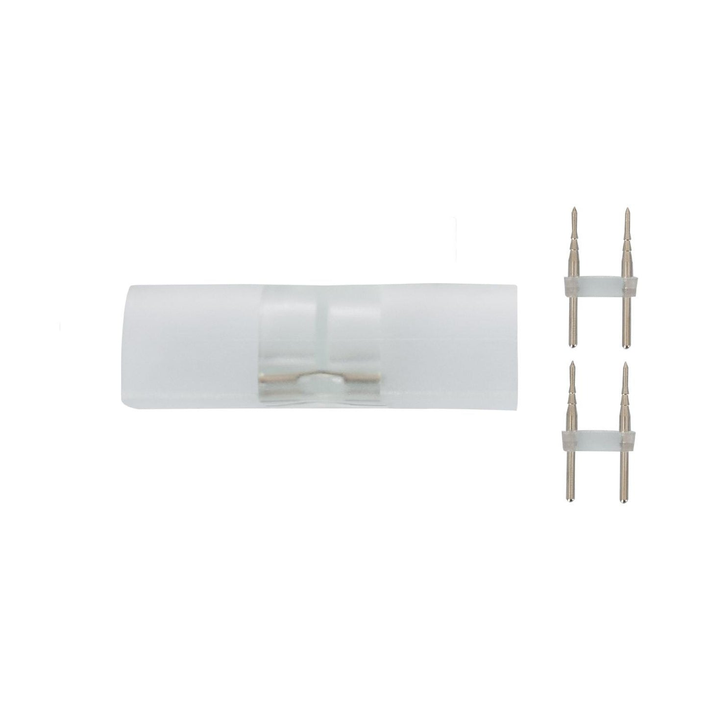 Connecteur Gaine Néon LED 7.5W/m 220V Semi-circulaire IP67 Usage Intérieur/Extérieur