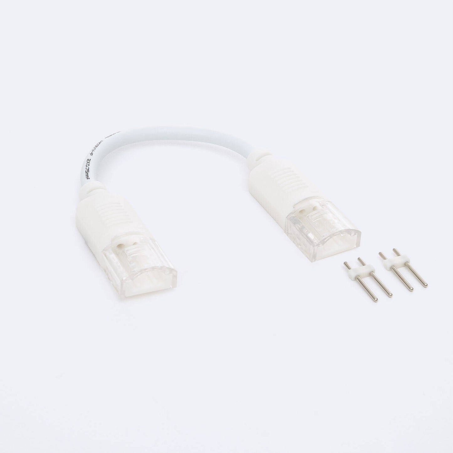Connecteur Rapide Double pour Ruban LED COB 220V, 12mm, IP65