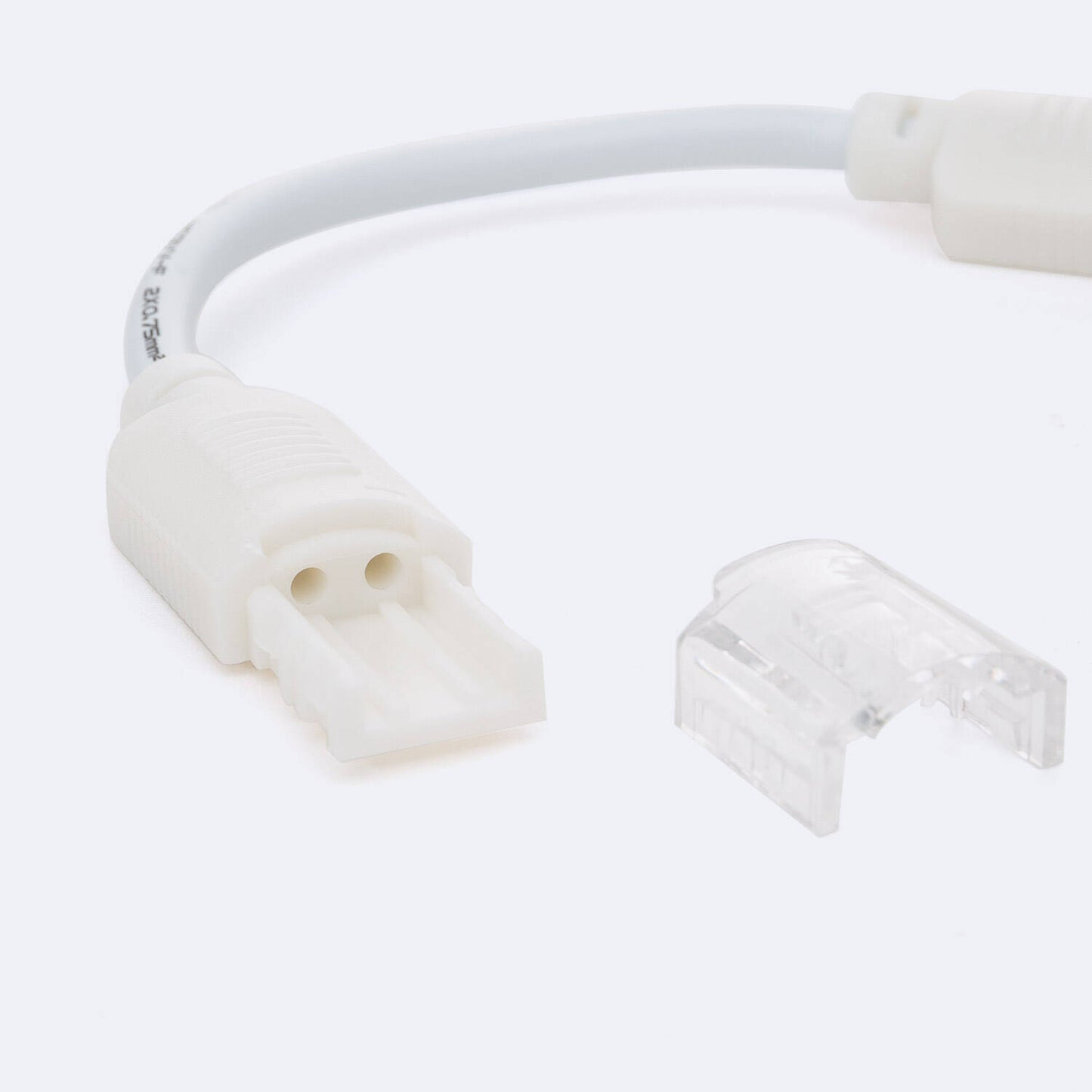 Connecteur Rapide Double pour Ruban LED COB 220V, 12mm, IP65