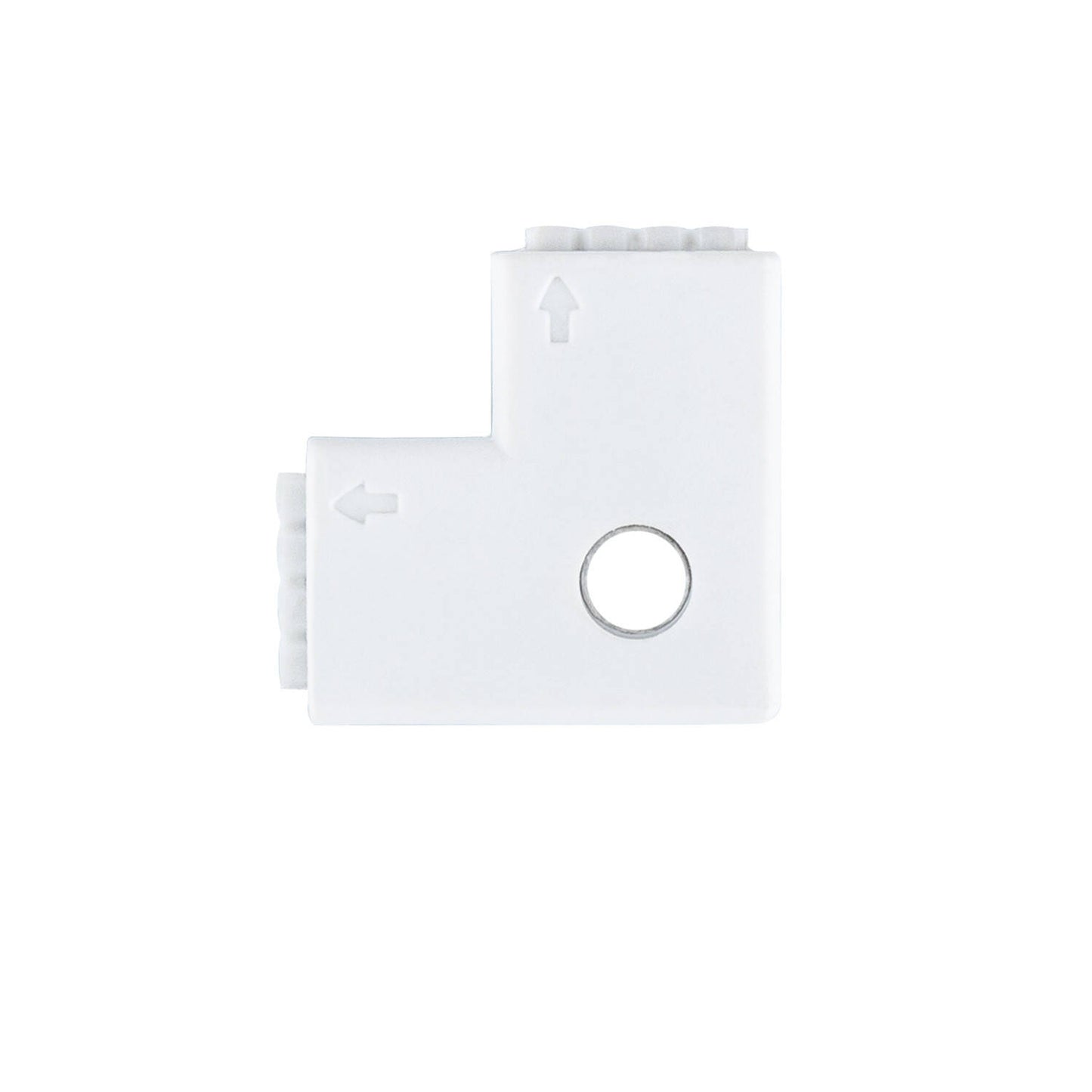 Connecteur Rapide Type 'L' pour Ruban LED 12/24V RGB, IP20, Usage Intérieur