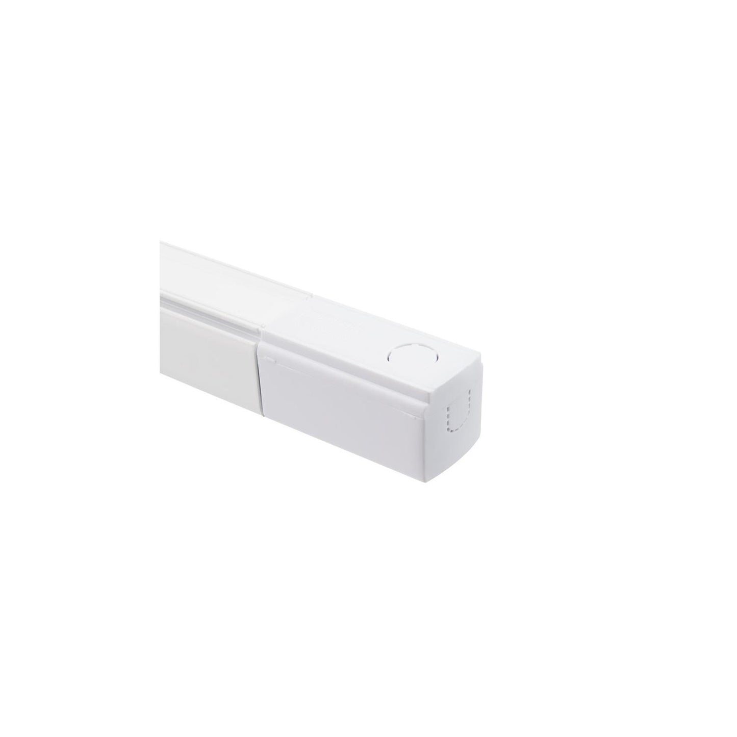 Connecteur d'Alimentation Triphasé 10A pour Rail, Blanc