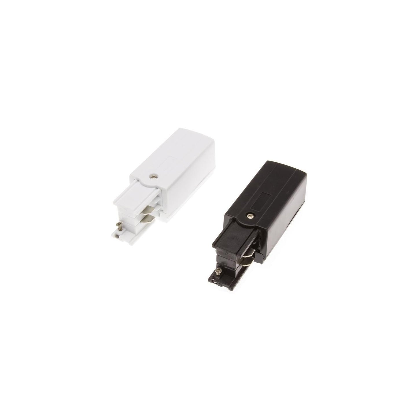 Connecteur d'Alimentation Triphasé 10A pour Rail, Blanc