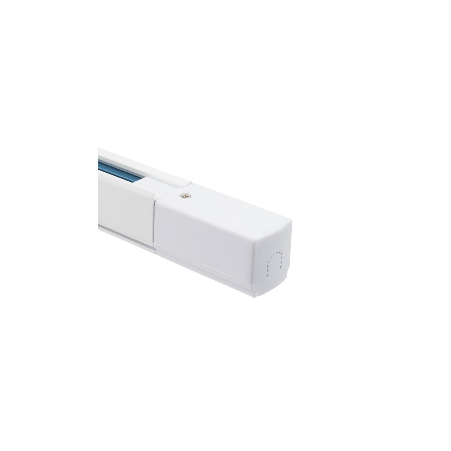 Connecteur d'Alimentation Triphasé 10A pour Rail, Blanc