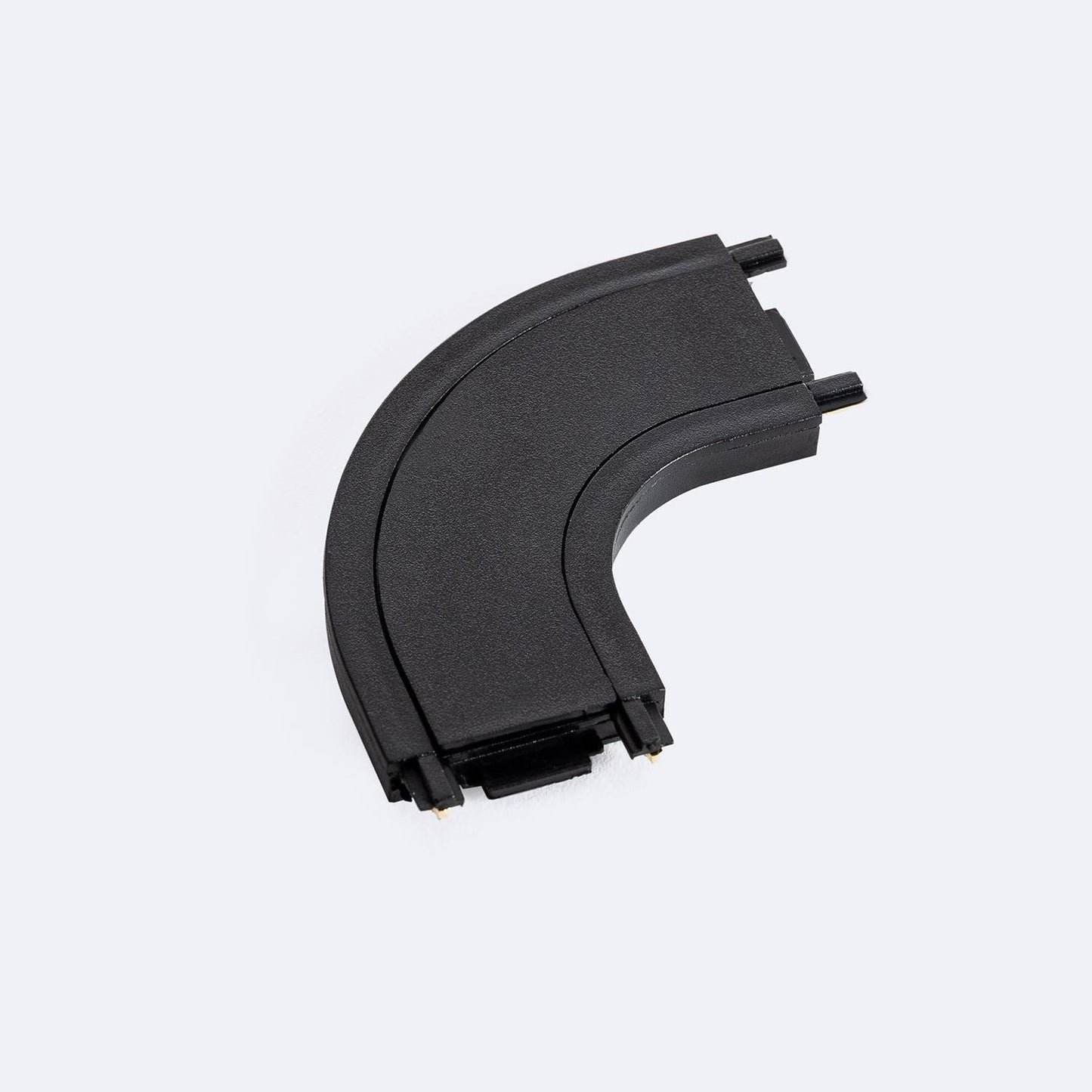 Connecteur Type L Courbé pour Rail Magnétique SuperSlim 25mm, IP20, 48V, Installation en Saillie